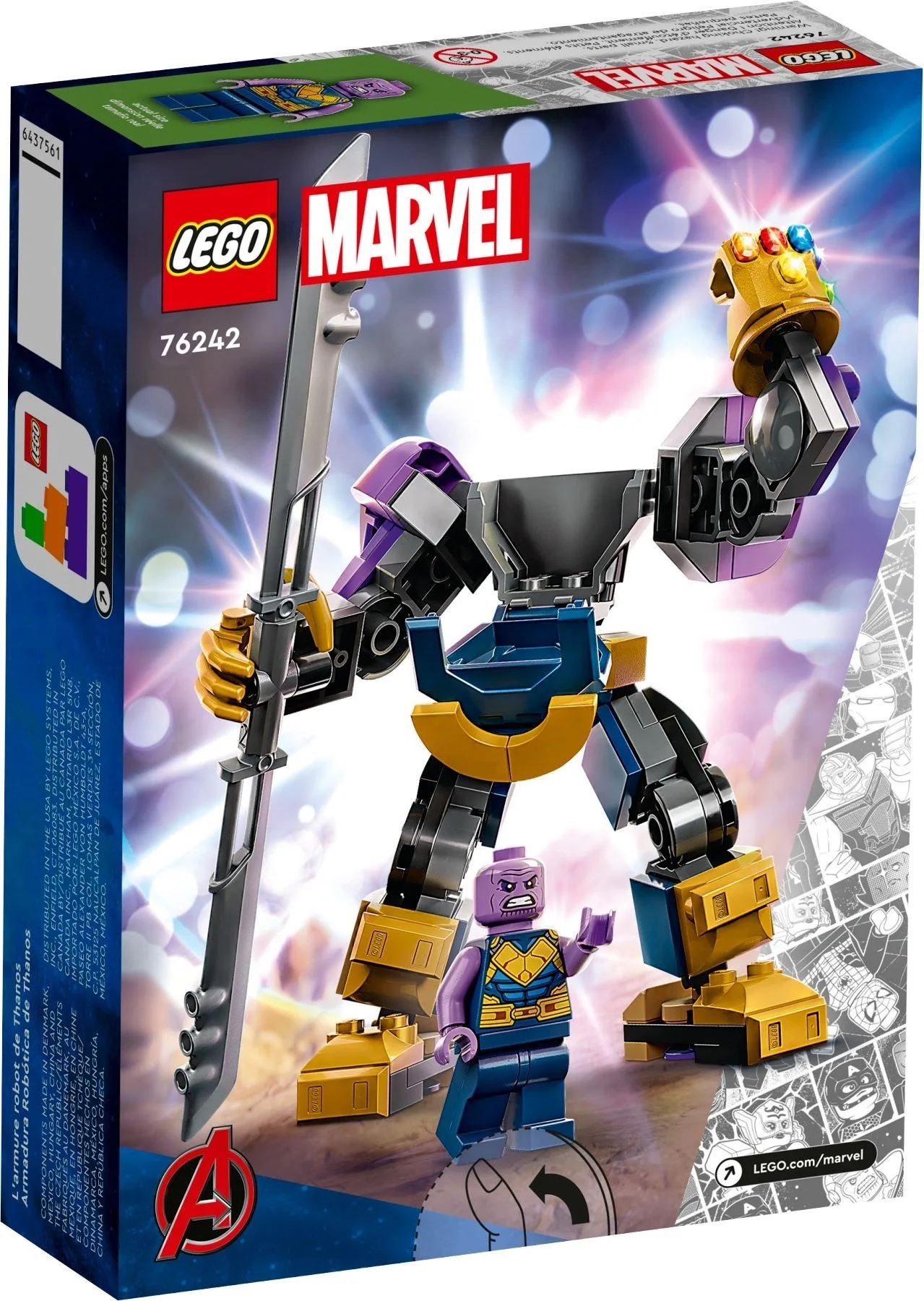 LEGO® 76242 Spiderman Bohater Anti Venom Walka Klocki Zestaw - zdjęcie 5