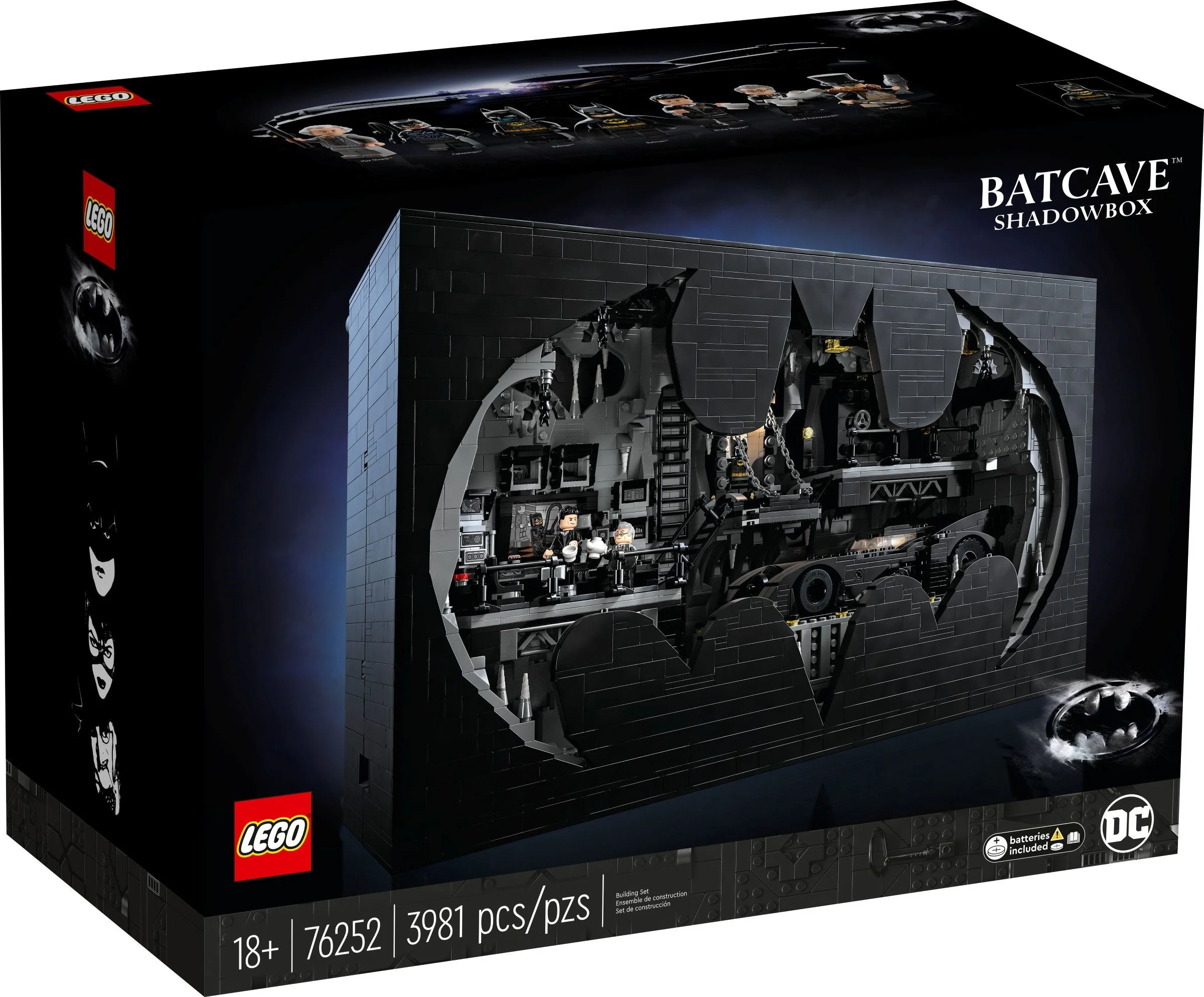 LEGO® 76252 Jaskinia Batmana w ramce Nowy Wielki Zestaw Unikat - zdjęcie 2