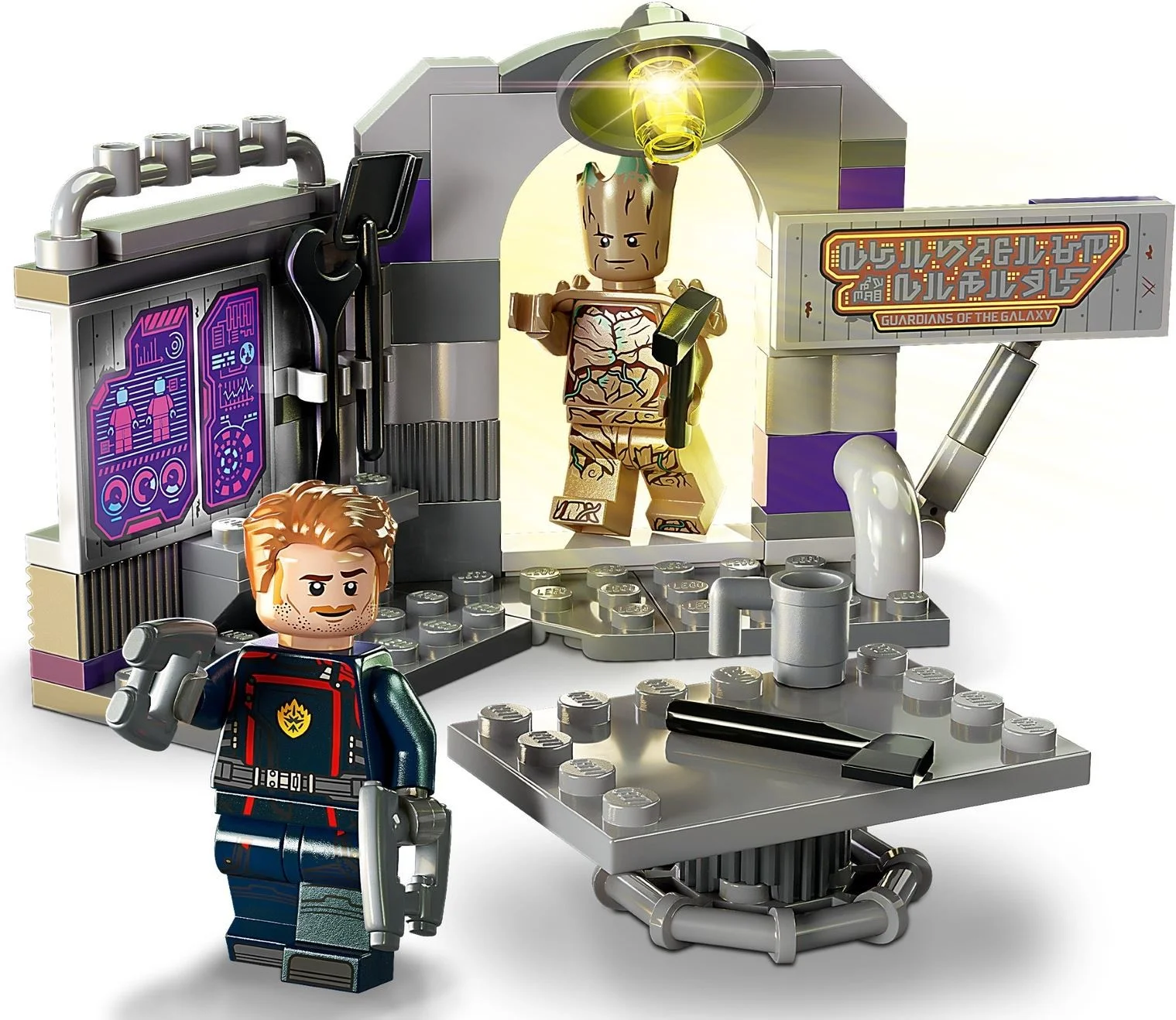 LEGO® 76253 Kwatera Główna Strażnicy Galaktyki 2 figurki - zdjęcie 3