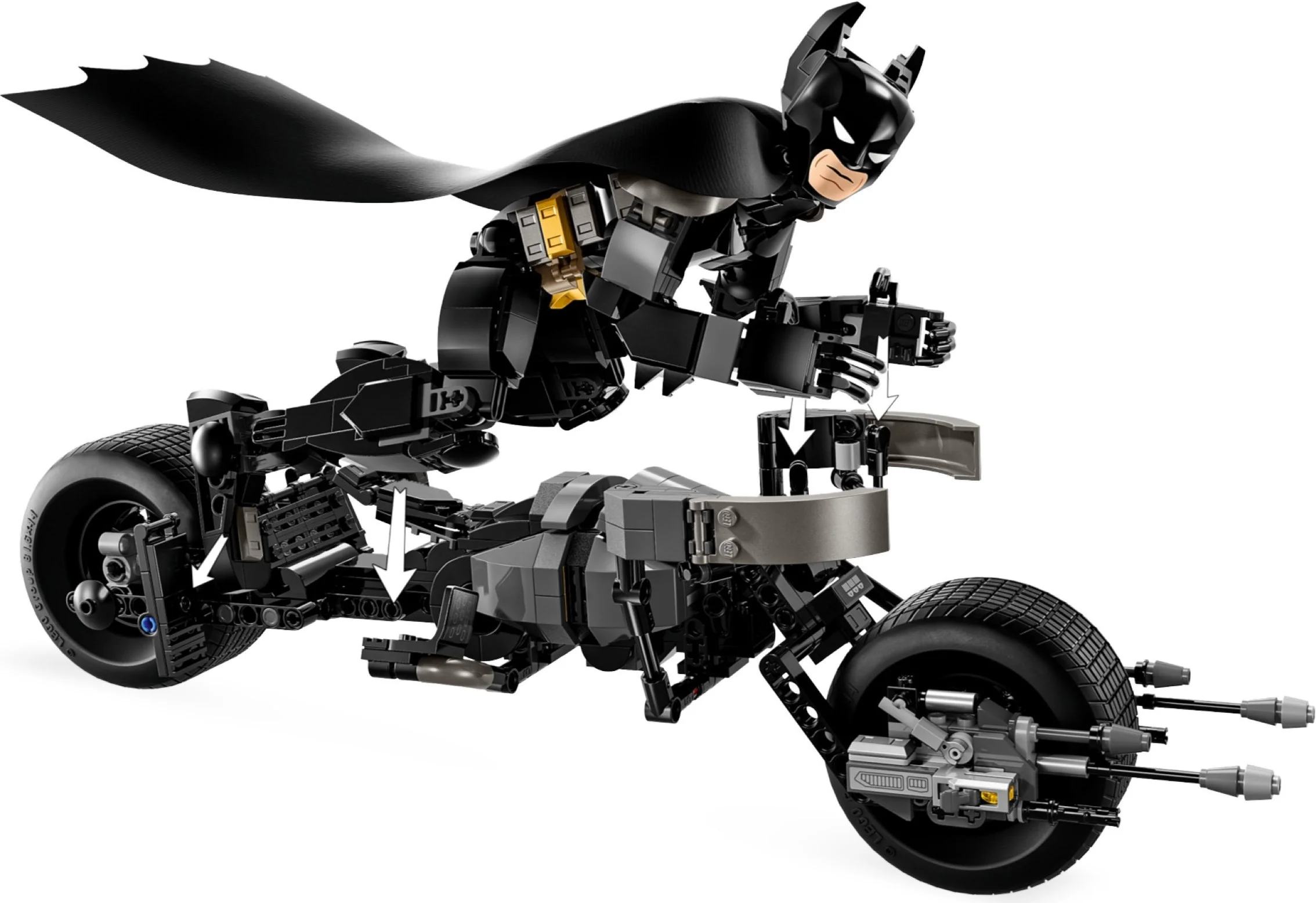 LEGO® 76273 Figurka Batmana do zbudowania i batcykl - zdjęcie 3