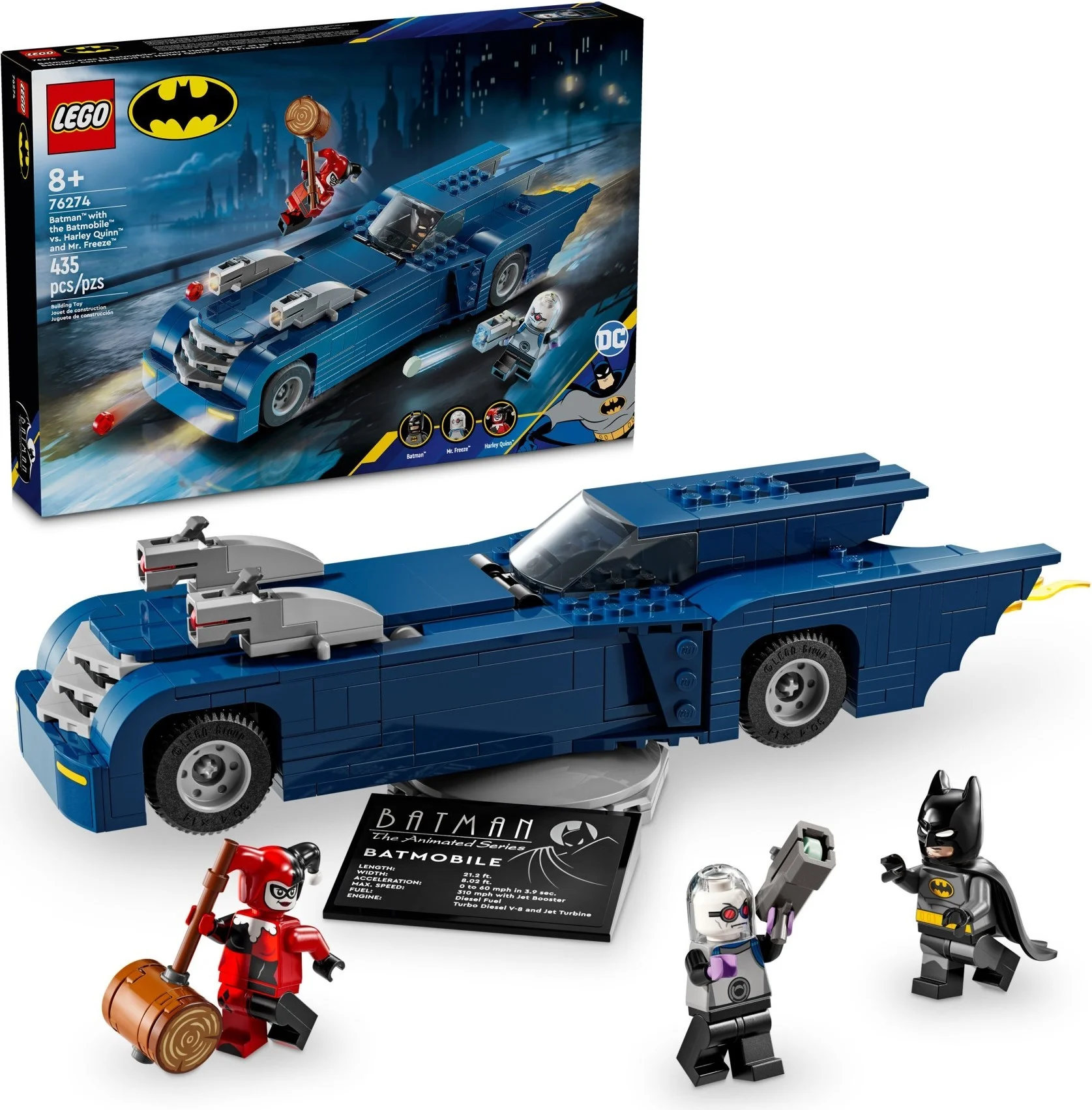 LEGO® 76274 Klocki Lego Batman z batmobilem kontra Harley Quinn i Mr. Freeze - zdjęcie 7