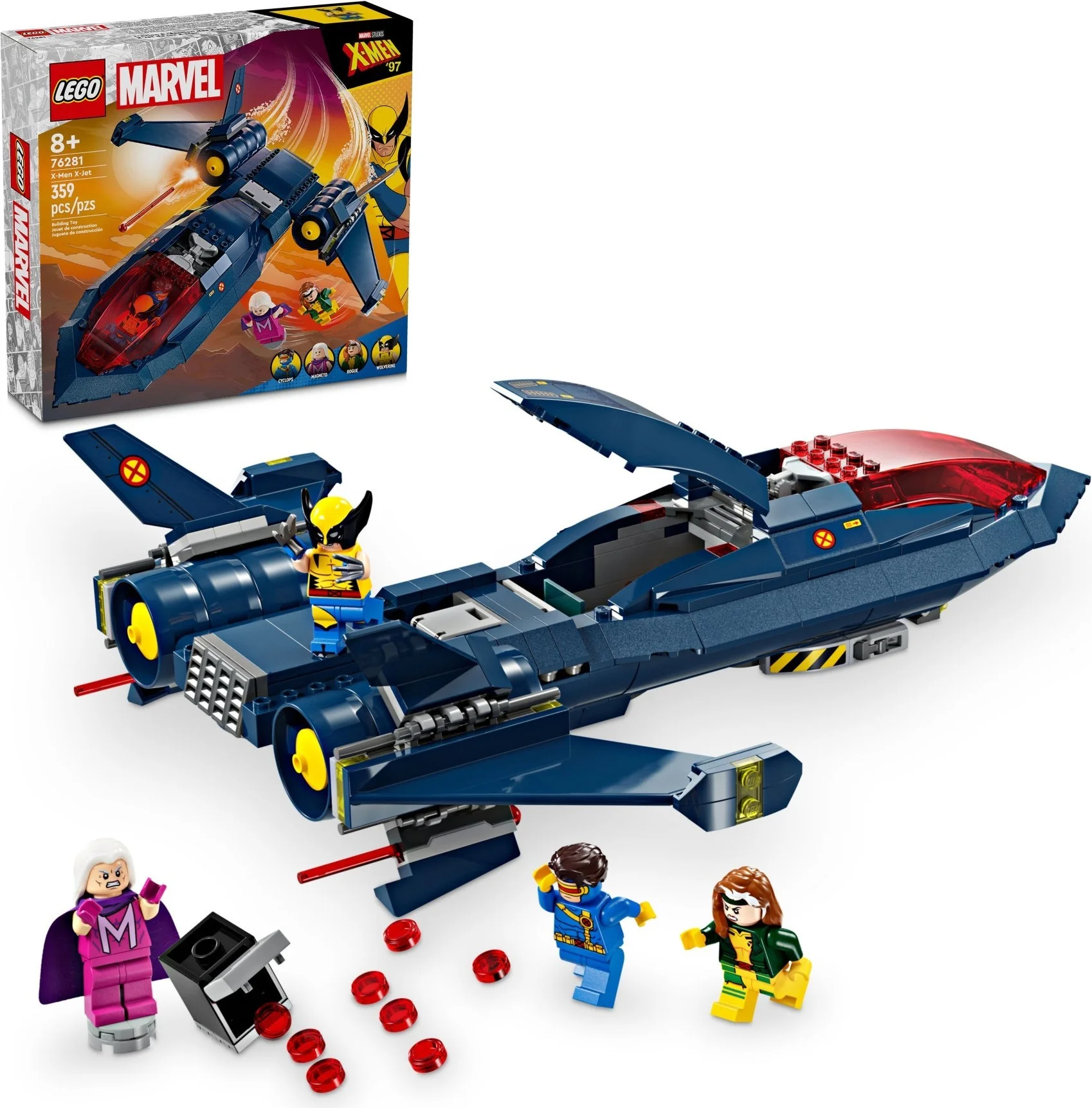 LEGO® 76281 Marvel Odrzutowiec Ów