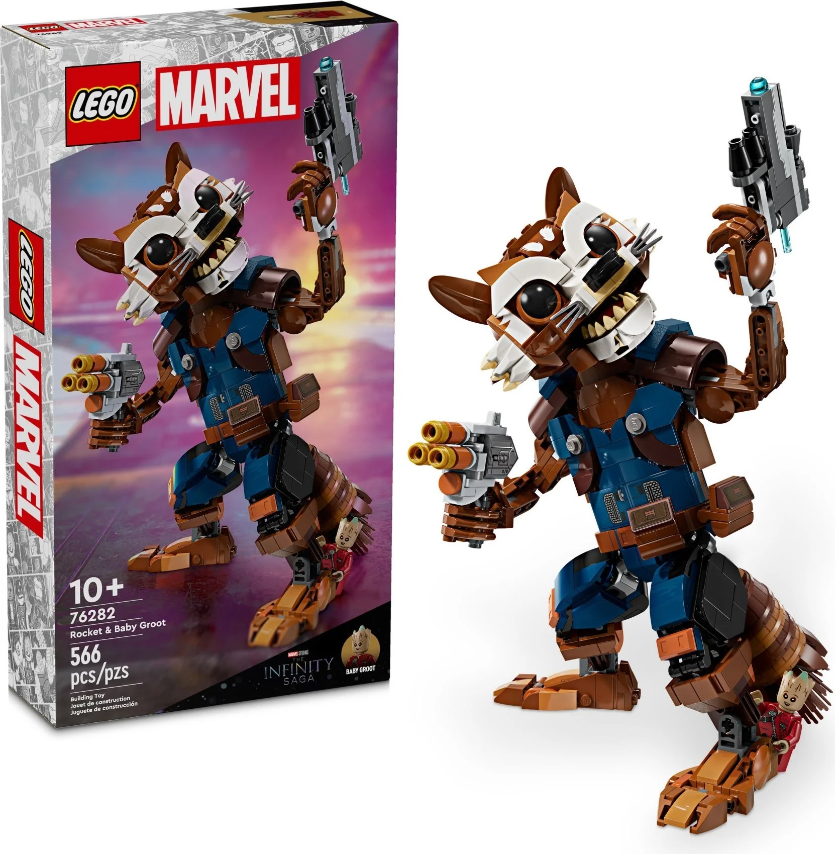 Rocket i Mały Groot