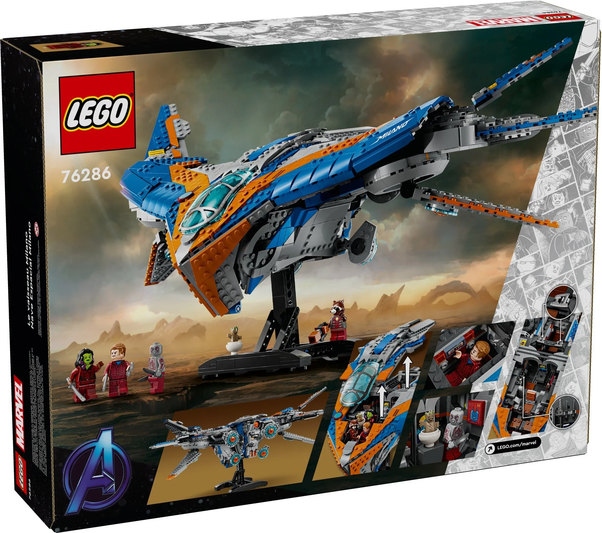 LEGO® 76286 Strażnicy Galaktyki: Milano - zdjęcie 3