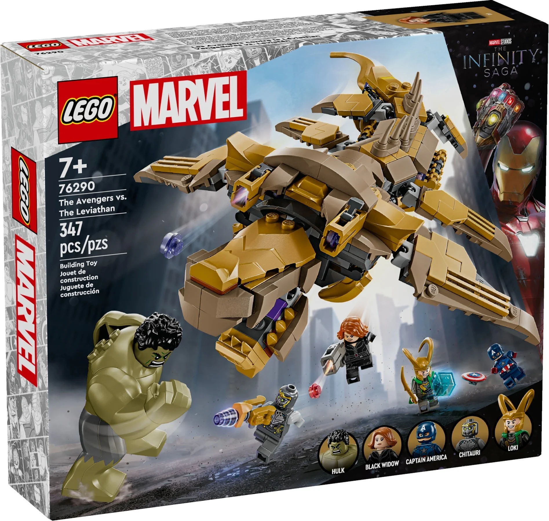 LEGO® 76290 Marvel Heroes Avengers kontra Lewiatan 76290 - zdjęcie 2