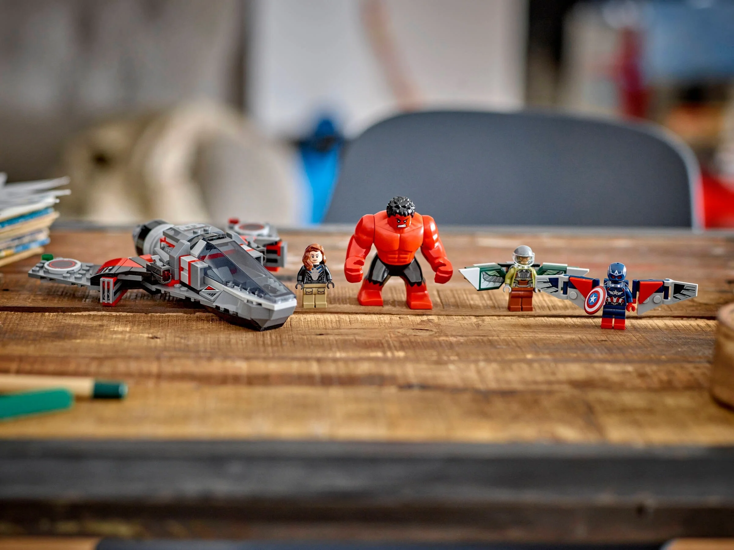 LEGO® 76292 Klocki Lego Marvel Kapitan Ameryka Czerwony Hulk bitwa - zdjęcie 8