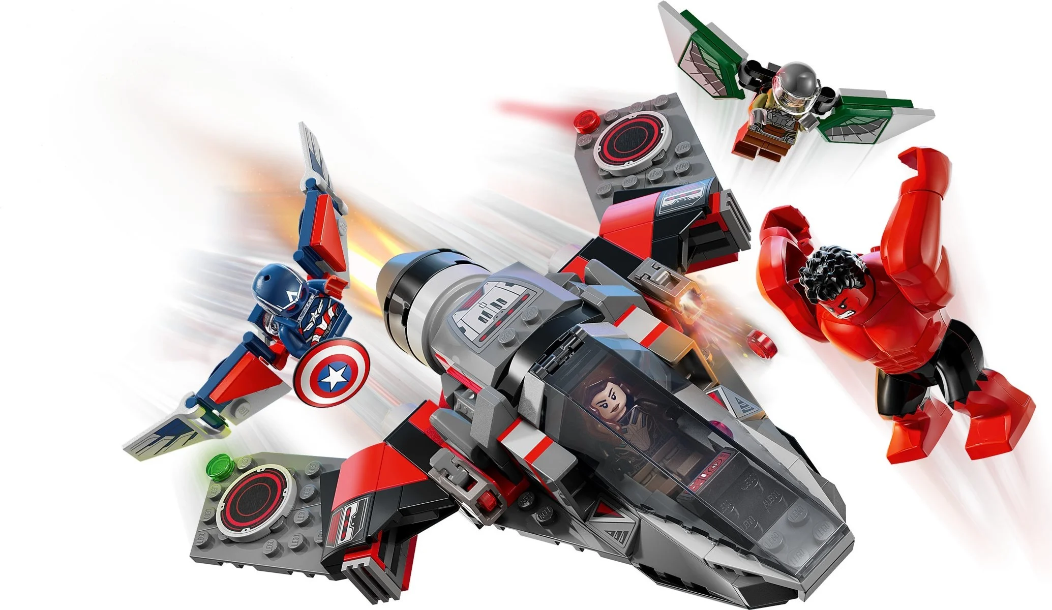 LEGO® 76292 Klocki Lego Marvel Kapitan Ameryka Czerwony Hulk bitwa - zdjęcie 9