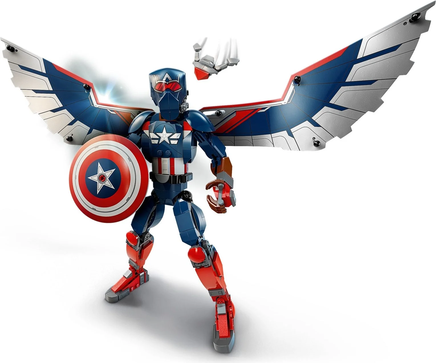 LEGO® 76296 Marvel Figurka Nowego Kapitana Ameryki - zdjęcie 7