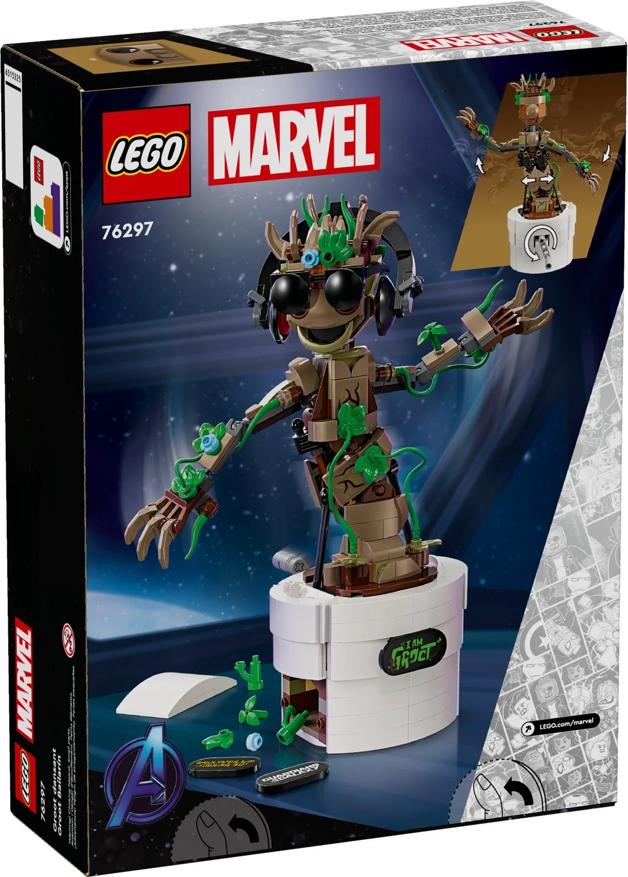 LEGO® 76297 Tańczący Groot - zdjęcie 3