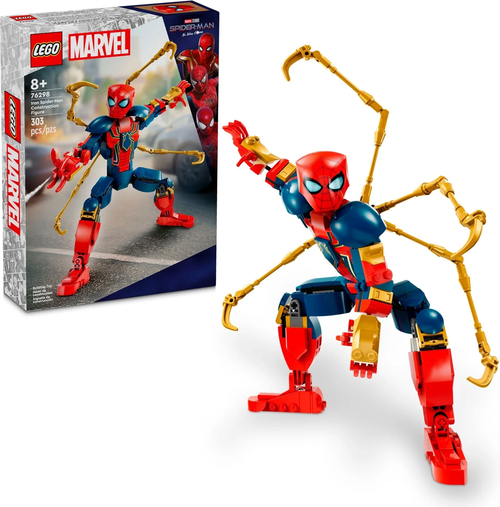 LEGO® 76298 Marvel Heroes Figurka Iron Spider-Mana 76298 - zdjęcie 2