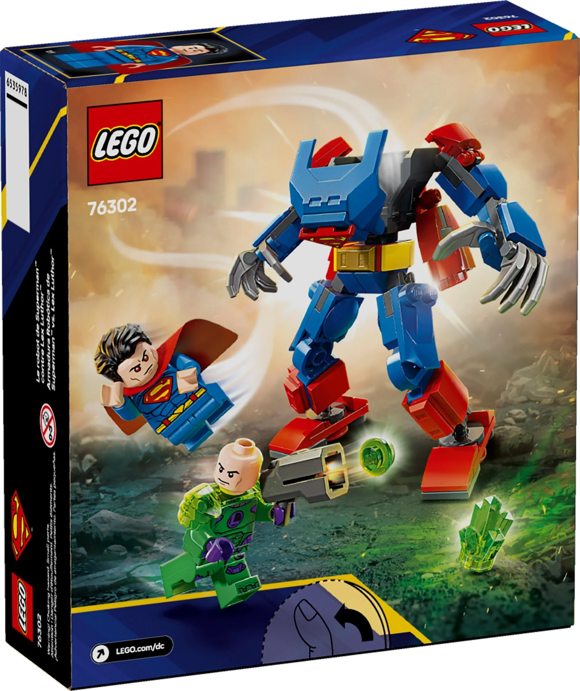 LEGO® 76302 Mech Supermana™ kontra Lex Luthor™