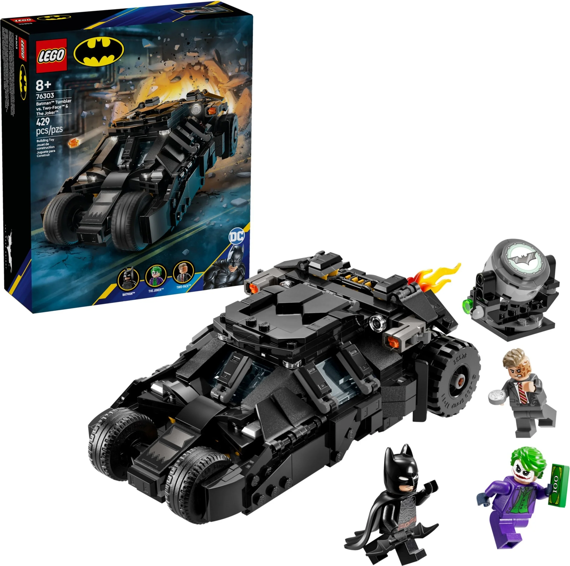 LEGO® 76303 Tumbler Batmana kontra Dwie Twarze i Joker - zdjęcie 3