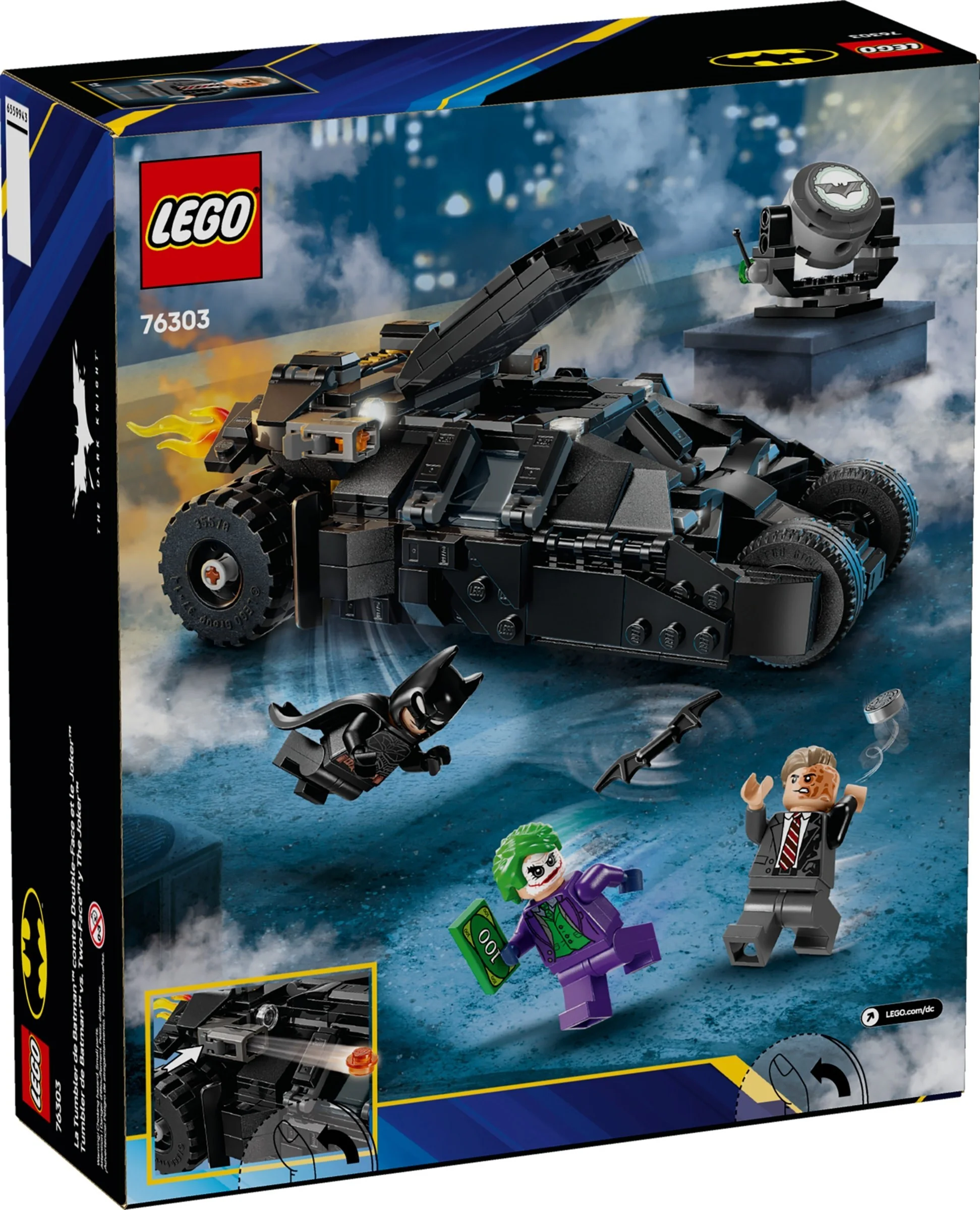 LEGO® 76303 Tumbler Batmana kontra Dwie Twarze i Joker