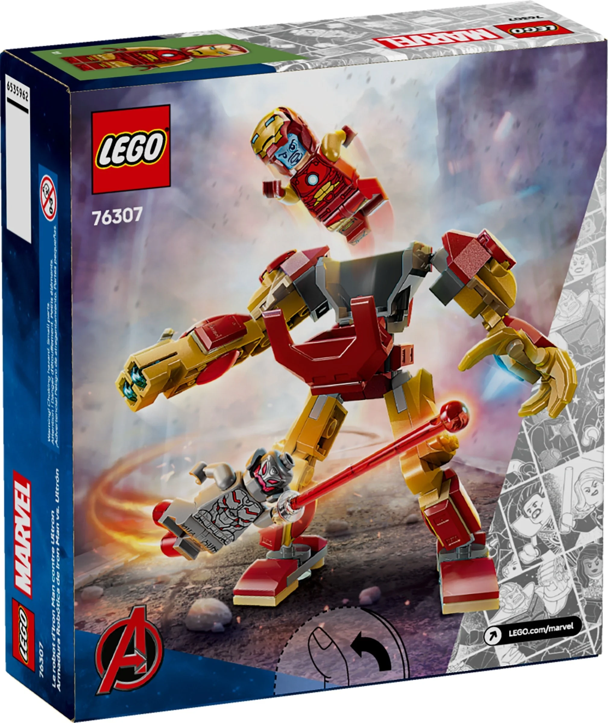 Mech Iron Mana kontra Ultron