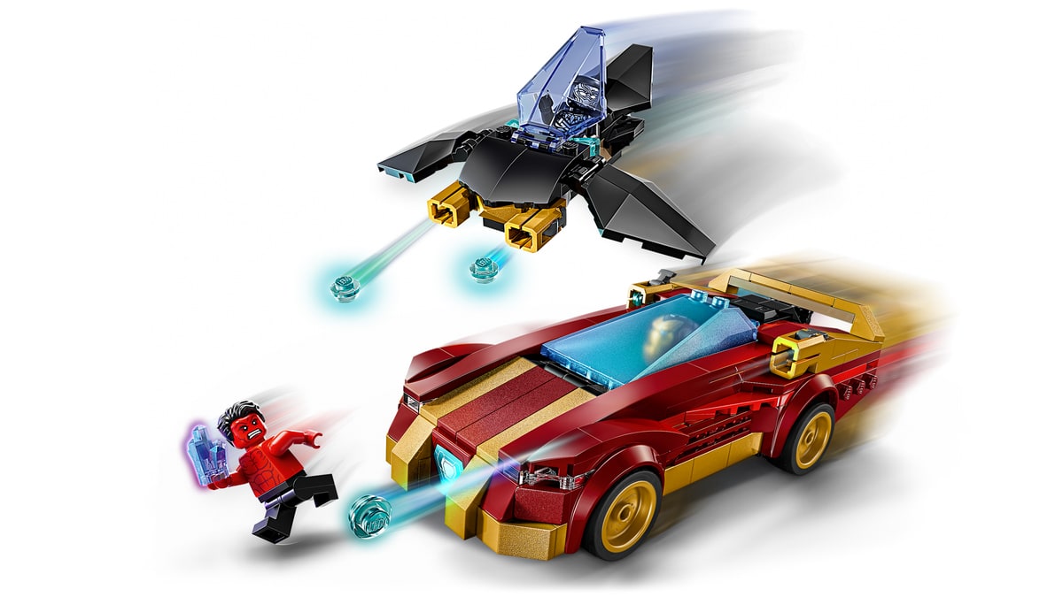LEGO® 76310 Auto Iron Mana i Czarna Pantera kontra Czerwony Hulk - zdjęcie 16