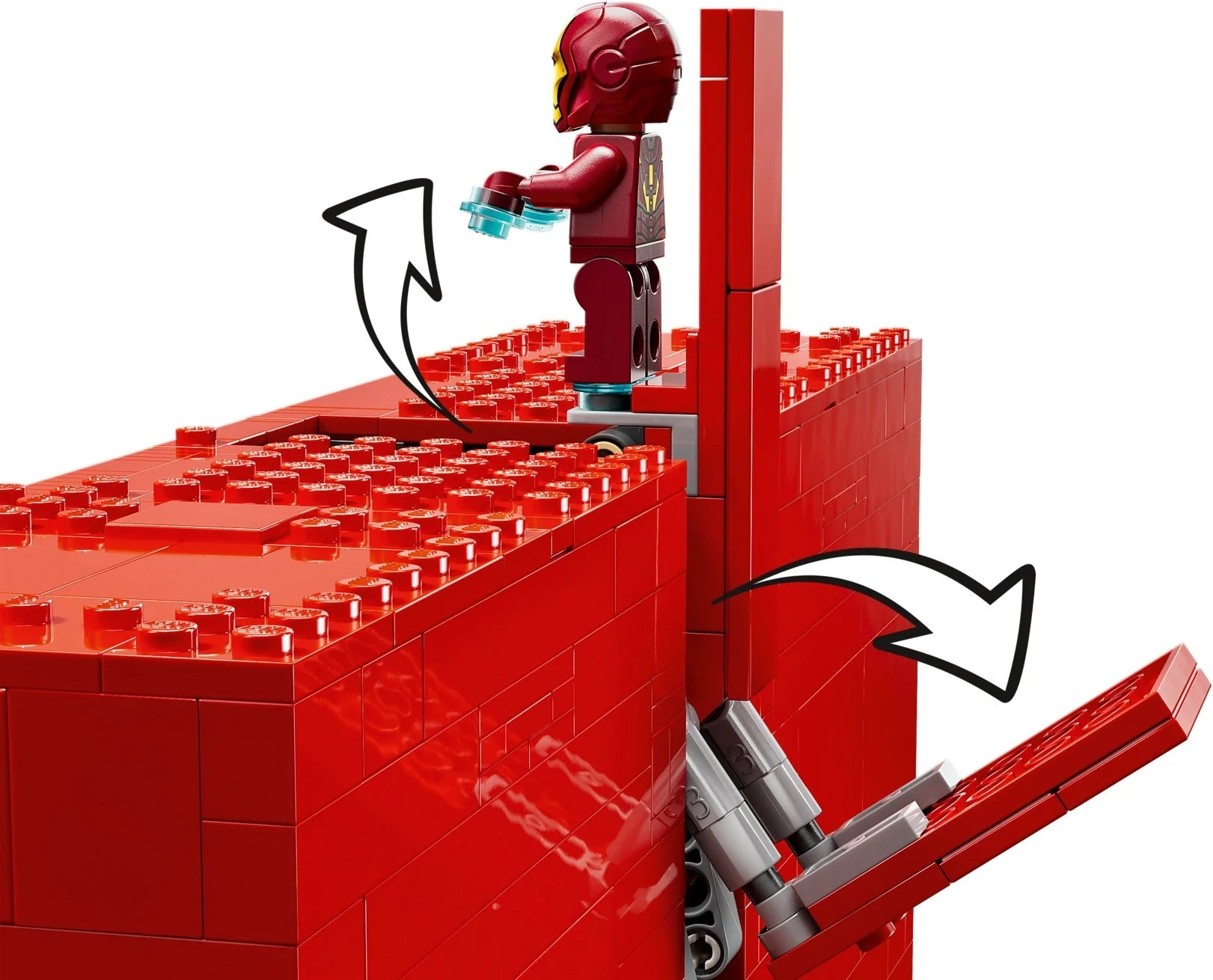 LEGO® 76313 Logo MARVEL z minifigurkami - zdjęcie 10