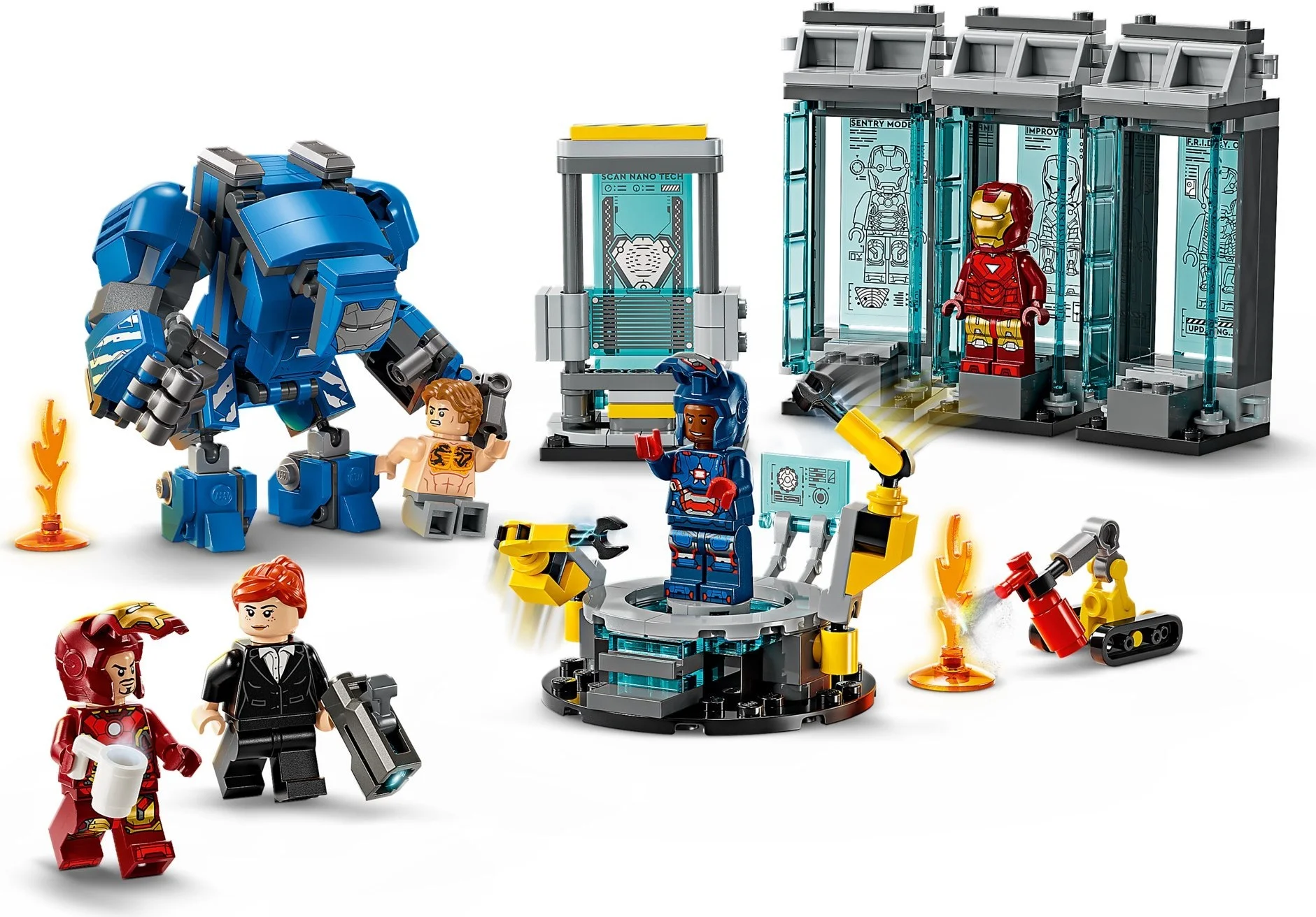 LEGO® 76315 Laboratorium Iron Mana: Zbrojownia - zdjęcie 3