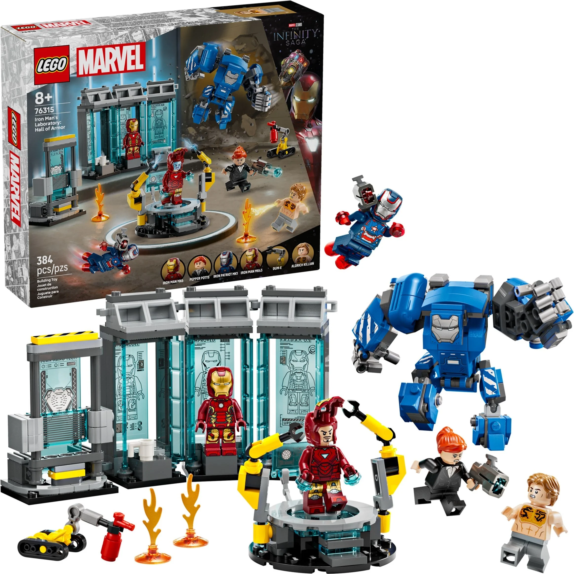 LEGO® 76315 Laboratorium Iron Mana: Zbrojownia - zdjęcie 5