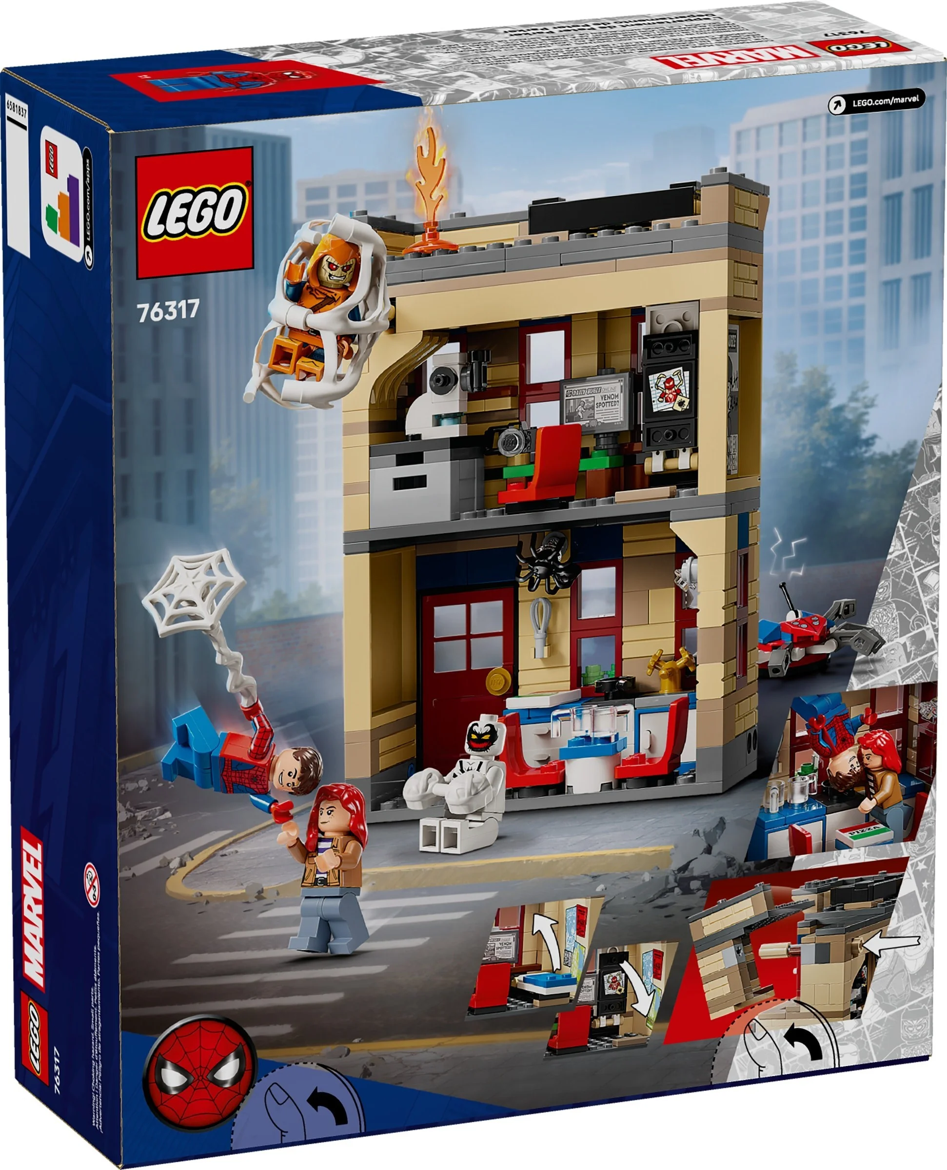 LEGO® 76317 Mieszkanie Petera Parkera - zdjęcie 2