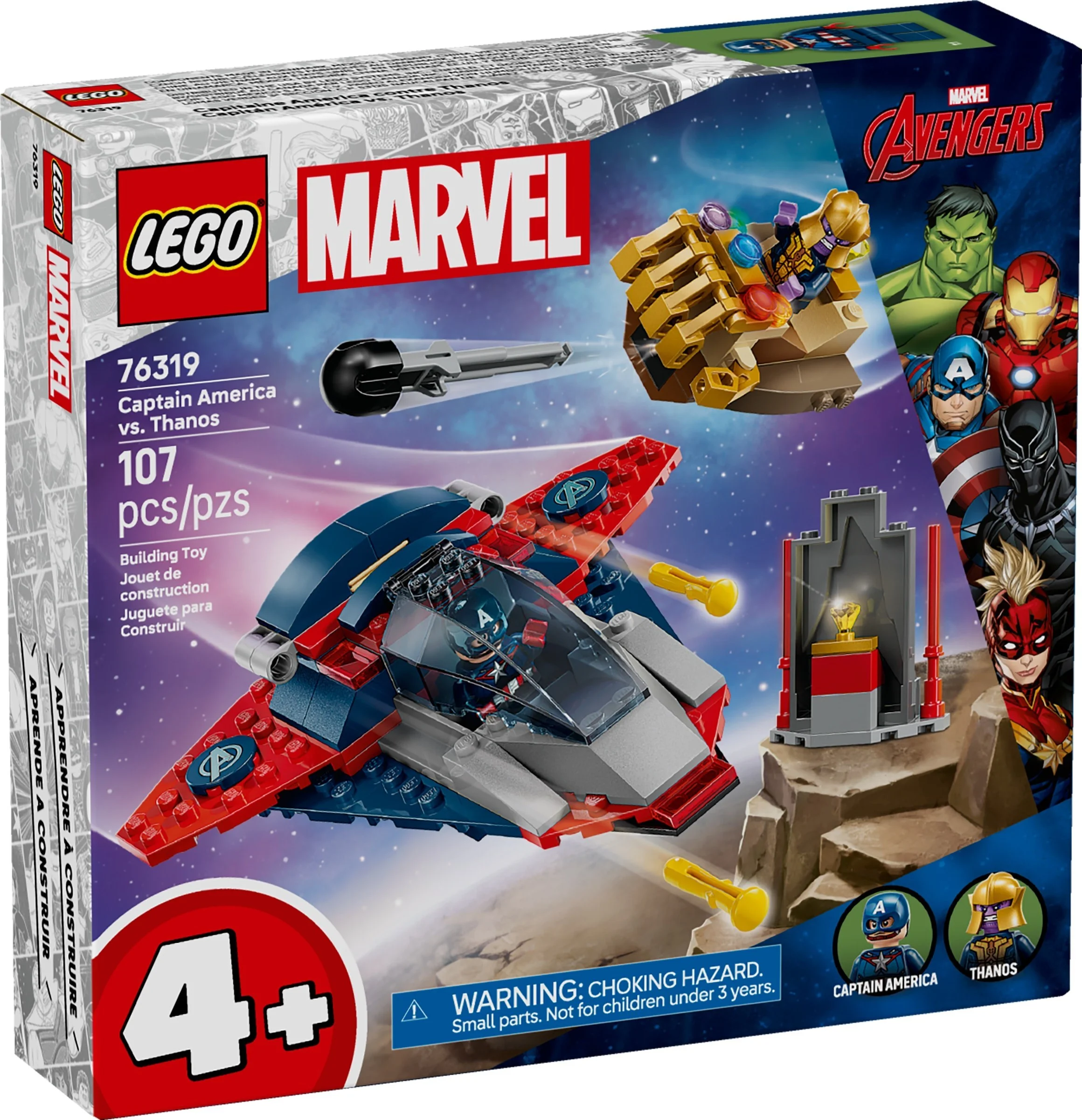 LEGO® 76319 Kapitan Ameryka kontra Thanos - zdjęcie 2