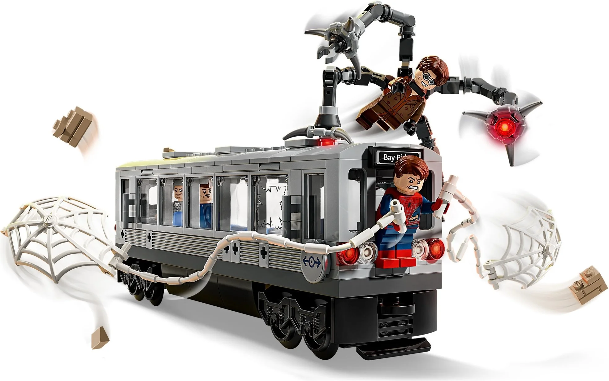 LEGO® 76321 Spider-Man kontra Doc Ock - scena w metrze - zdjęcie 5