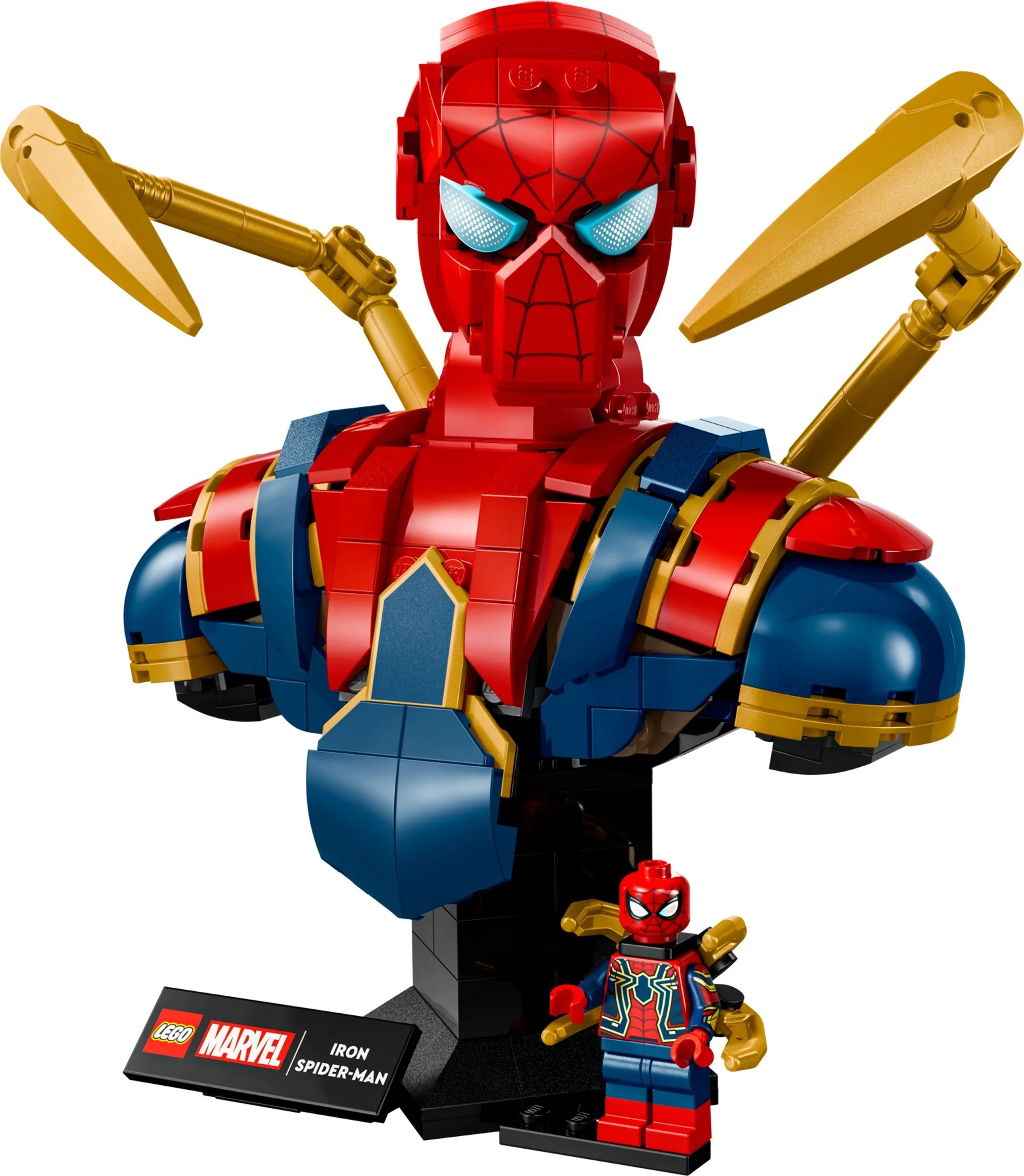 LEGO® 76326 Popiersie Iron Spider-Mana - zdjęcie 2