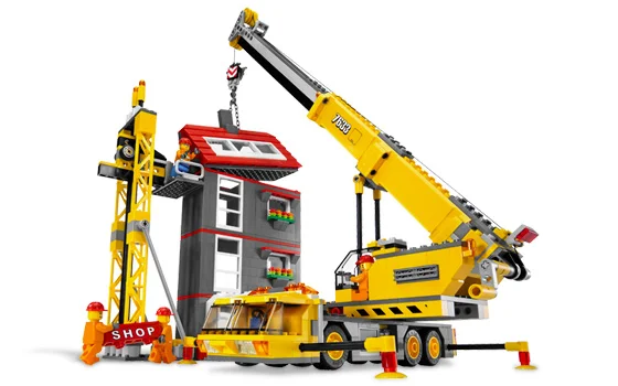 LEGO® 7633 City Plac Budowy Dźwig Koparka - zdjęcie 5