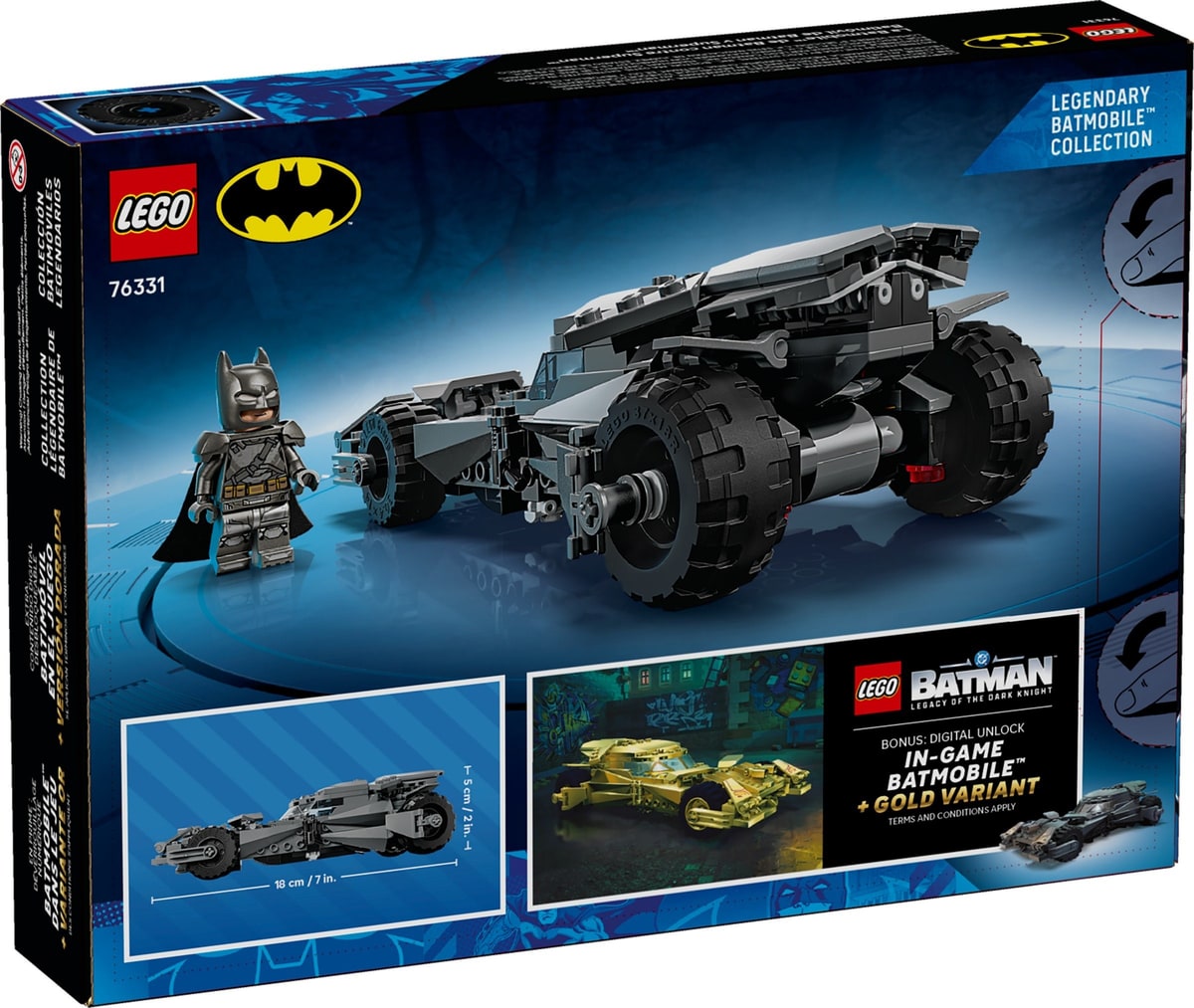 LEGO® 76331 Batmobil z filmu Batman v Superman - zdjęcie 6