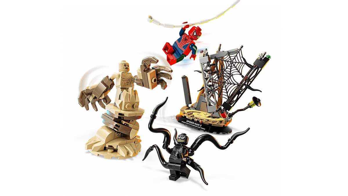 LEGO® 76334 Epicka bitwa: Spider-Man kontra Sandman - zdjęcie 7