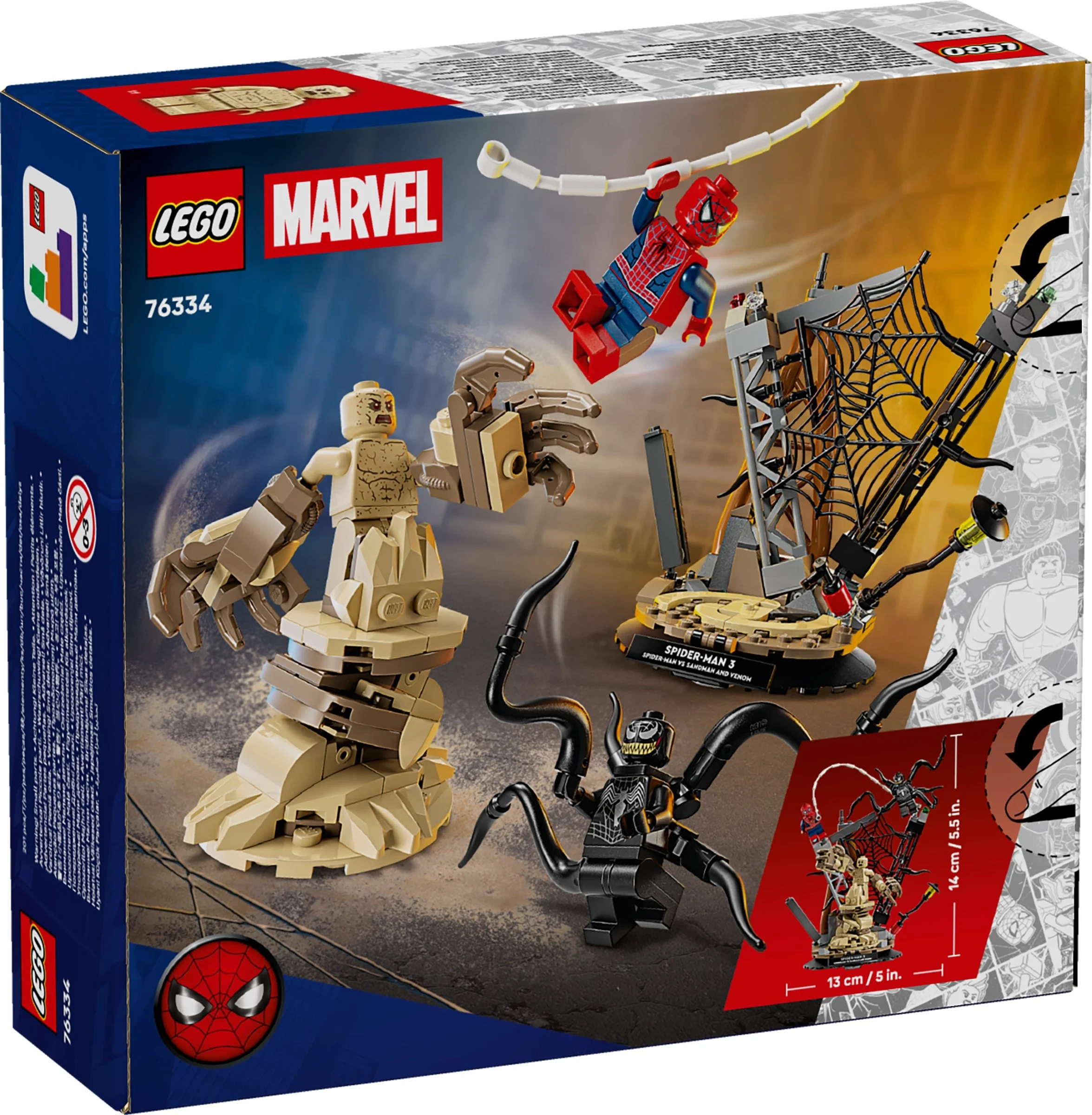 LEGO® 76334 Epicka bitwa: Spider-Man kontra Sandman - zdjęcie 18