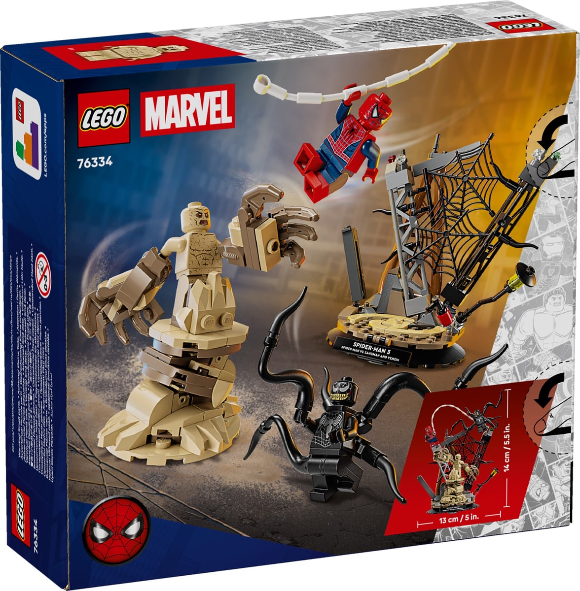 LEGO® 76334 Epicka bitwa: Spider-Man kontra Sandman - zdjęcie 13