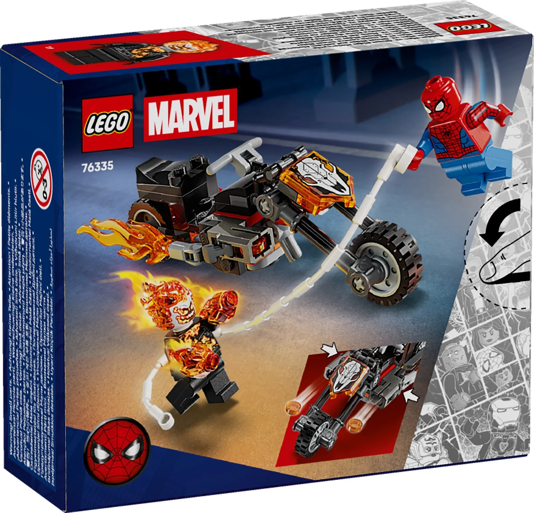 LEGO® 76335 Heroes Spider-man Kontra Ghost Rider na Motocyklu - zdjęcie 19