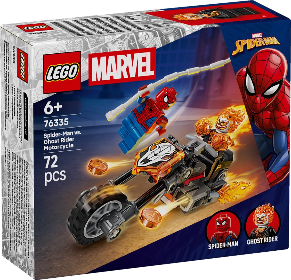 LEGO® 76335 Spider-Man kontra Ghost Rider na motocyklu - zdjęcie 10
