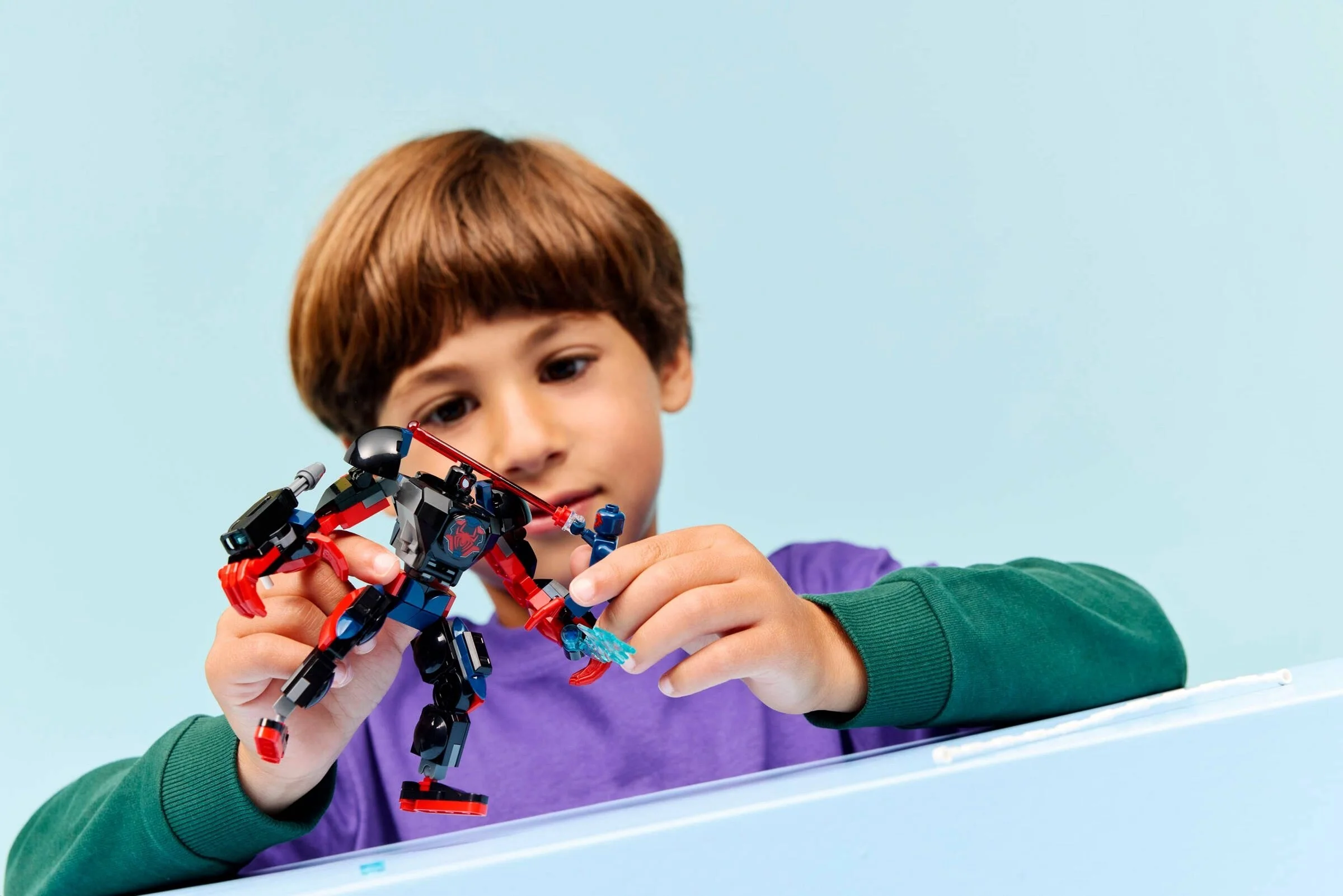 LEGO® 76337 Super Heroes Miles Morales Kontra Spider-man 2099 - zdjęcie 16