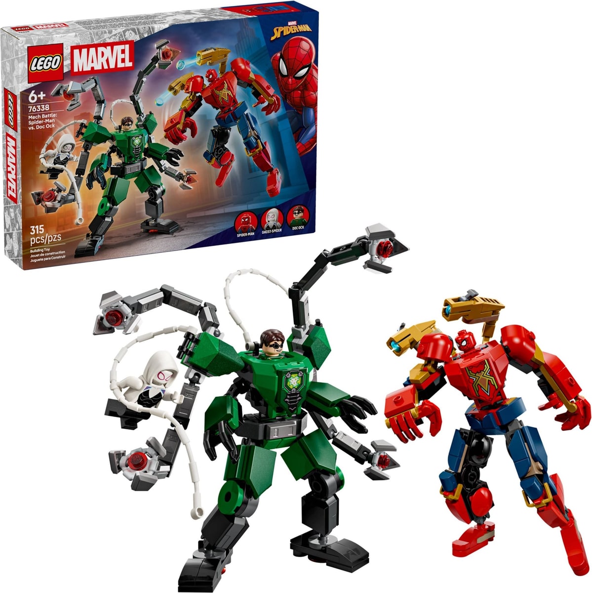 LEGO® 76338 Bitwa mechów: Spider-Man kontra Doc Ock - zdjęcie 6