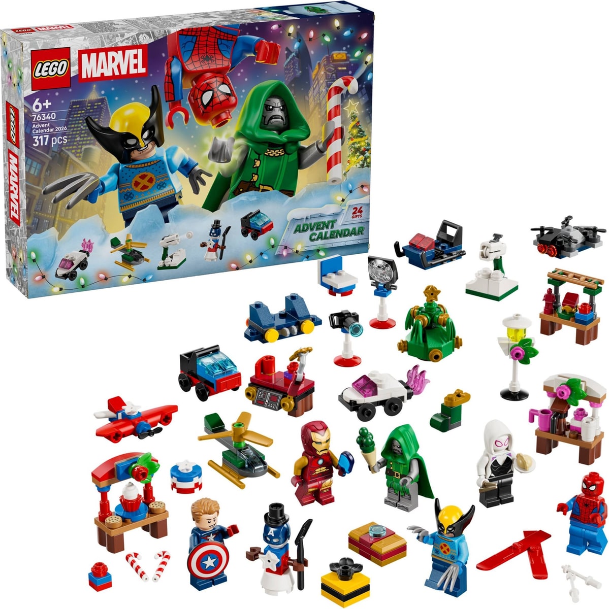 LEGO® 76340 LEGO ǀ Marvel Kalendarz adwentowy na 2026 rok - zdjęcie 5