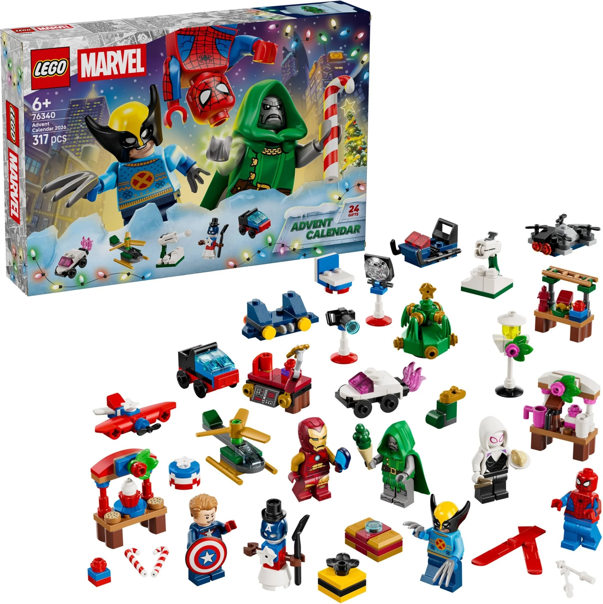 LEGO® 76340 LEGO ǀ Marvel Kalendarz adwentowy na 2026 rok - zdjęcie 4
