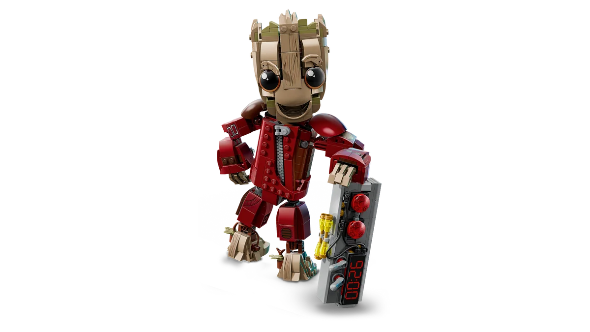 LEGO® 76341 Zestaw klocków Lego Marvel Heroes Groot w stroju Ravagera - zdjęcie 7