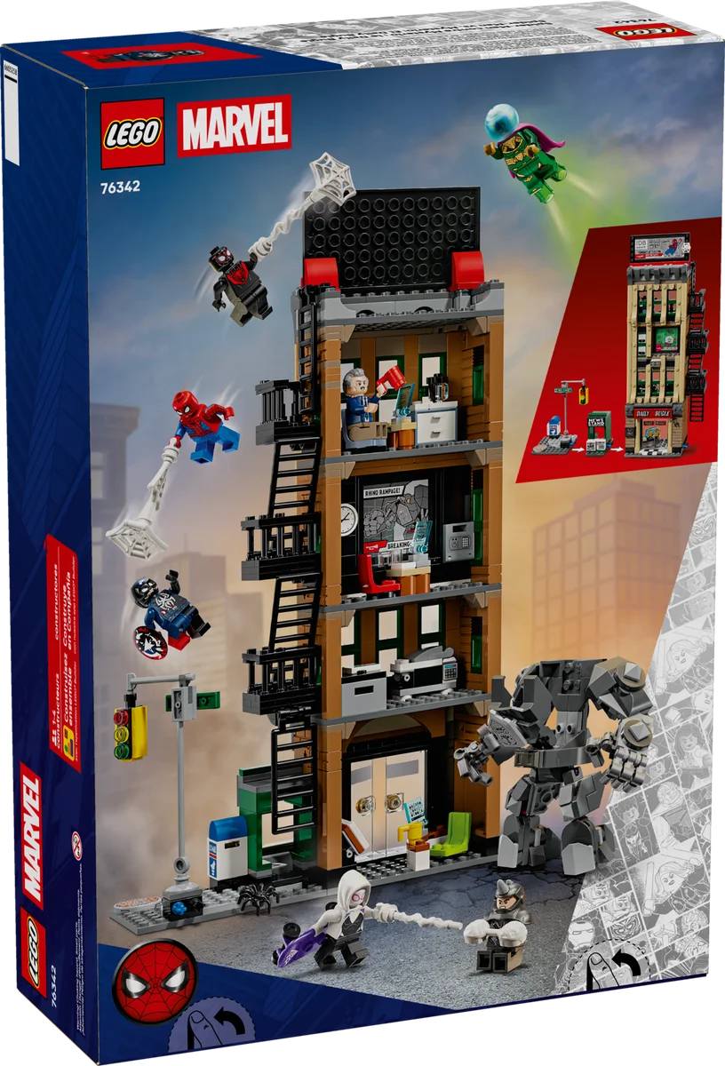LEGO® 76342 LEGO Super Heroes Spider-Man kontra Mysterio: Daily Bugle - zdjęcie 4
