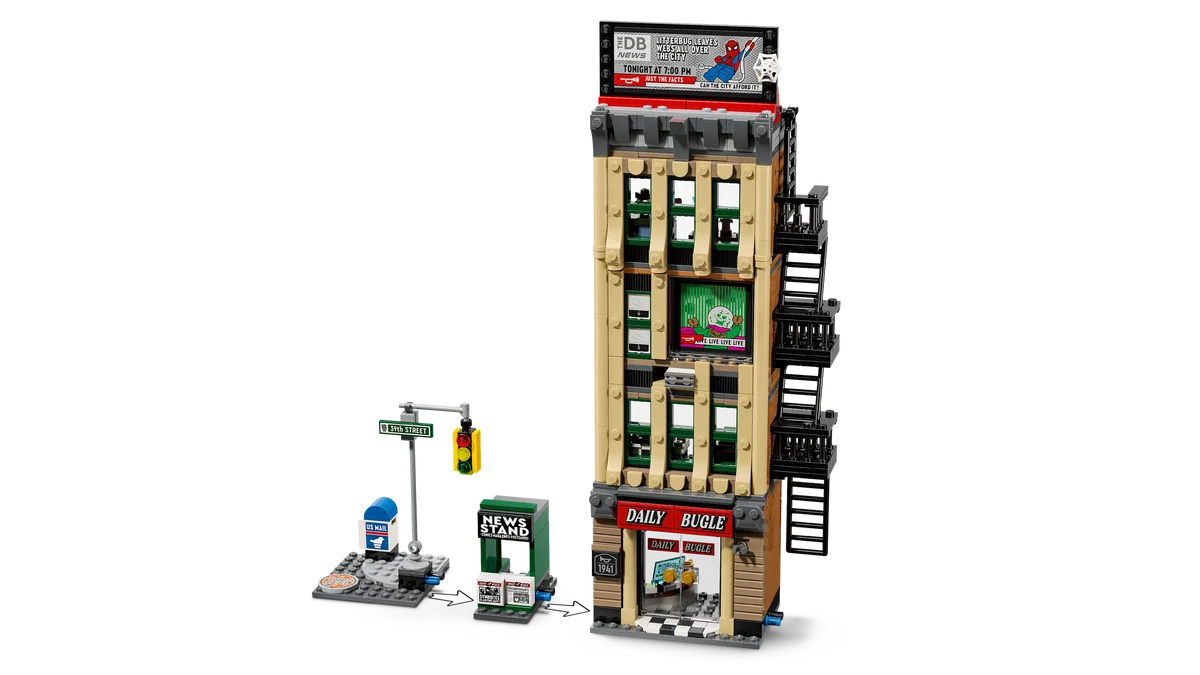 LEGO® 76342 LEGO Super Heroes Spider-Man kontra Mysterio: Daily Bugle - zdjęcie 7