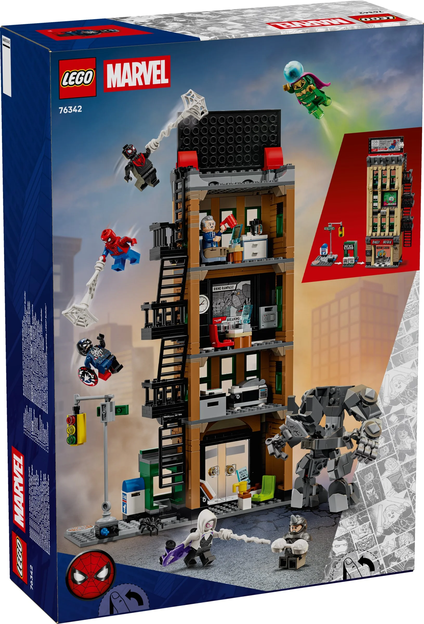 LEGO® 76342 LEGO Super Heroes Spider-Man kontra Mysterio: Daily Bugle - zdjęcie 12