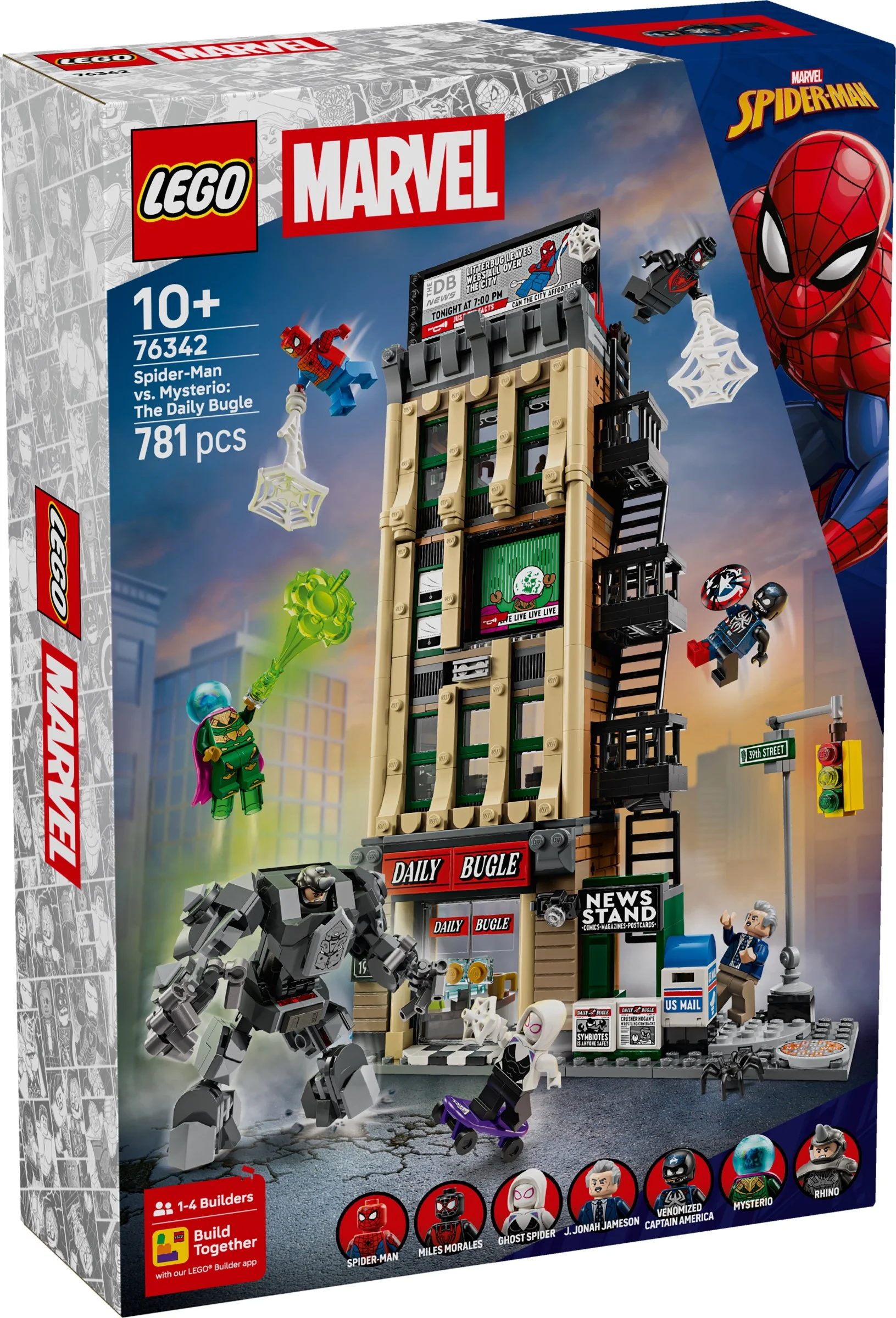 LEGO® 76342 LEGO Super Heroes Spider-Man kontra Mysterio: Daily Bugle - zdjęcie 34