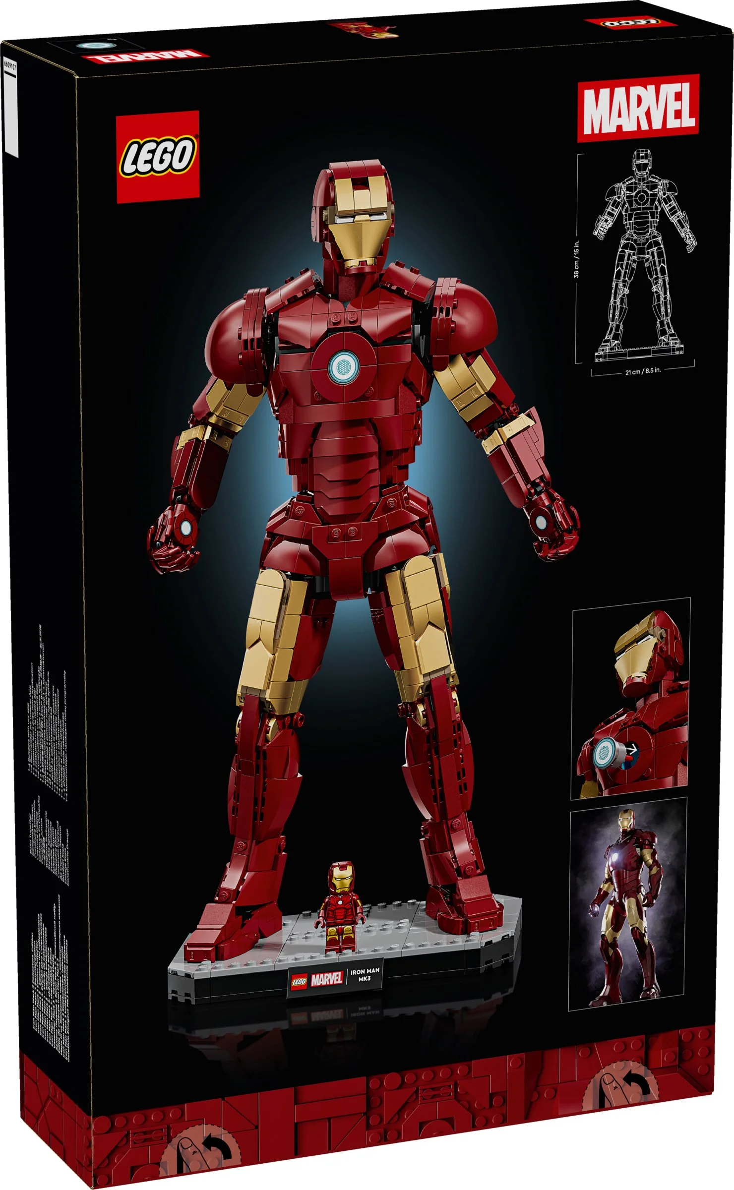 LEGO® 76344 Zestaw Lego Marvel Heroes Iron Man Mark 3 Postac Figura Lego - zdjęcie 20