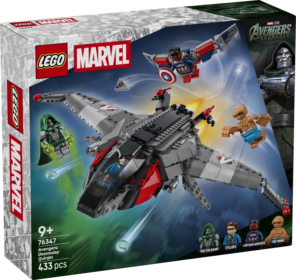 LEGO® 76347 Avengers: Doomsday Quinjet - zdjęcie 2