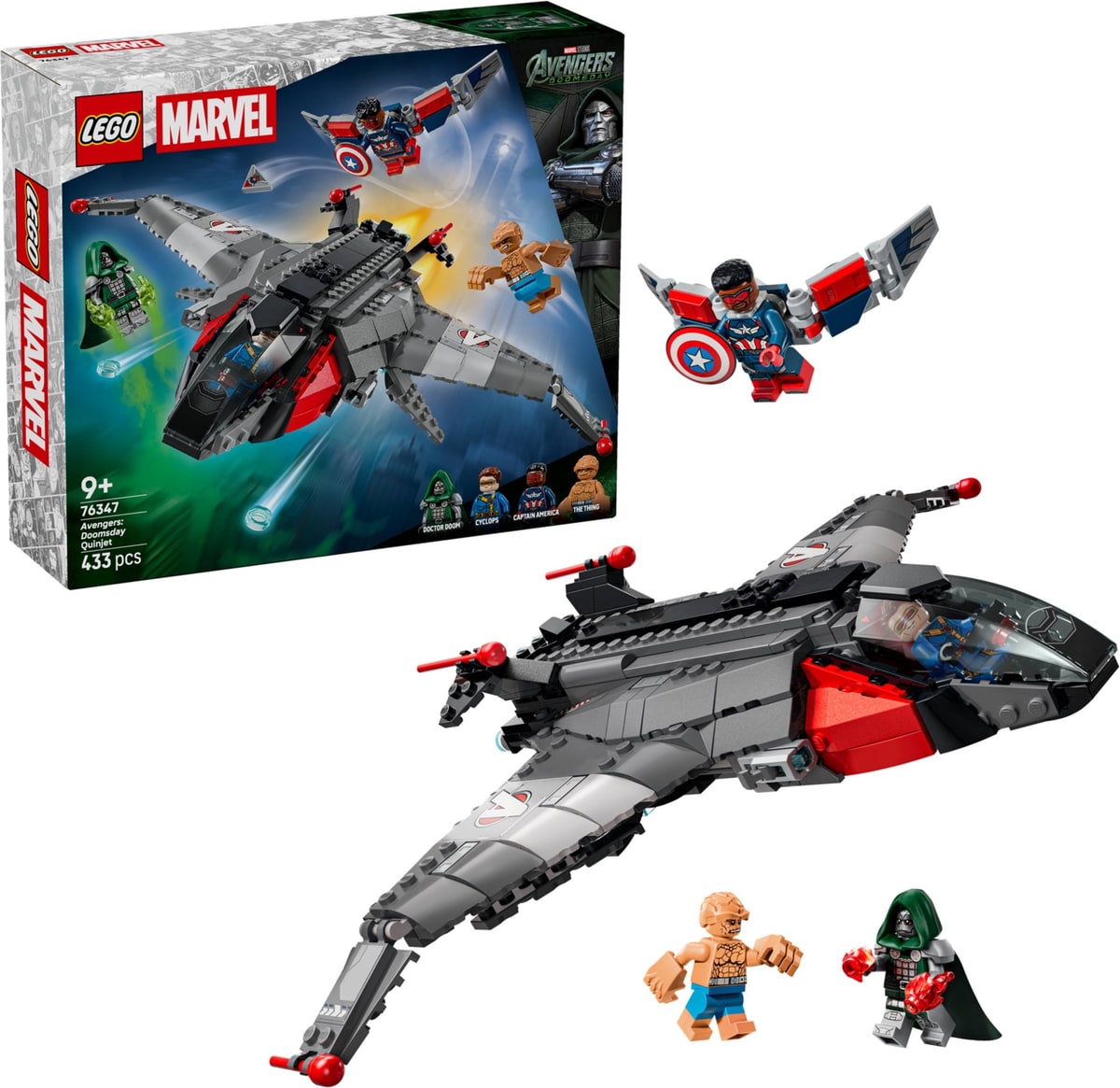 LEGO® 76347 Avengers: Doomsday Quinjet - zdjęcie 4