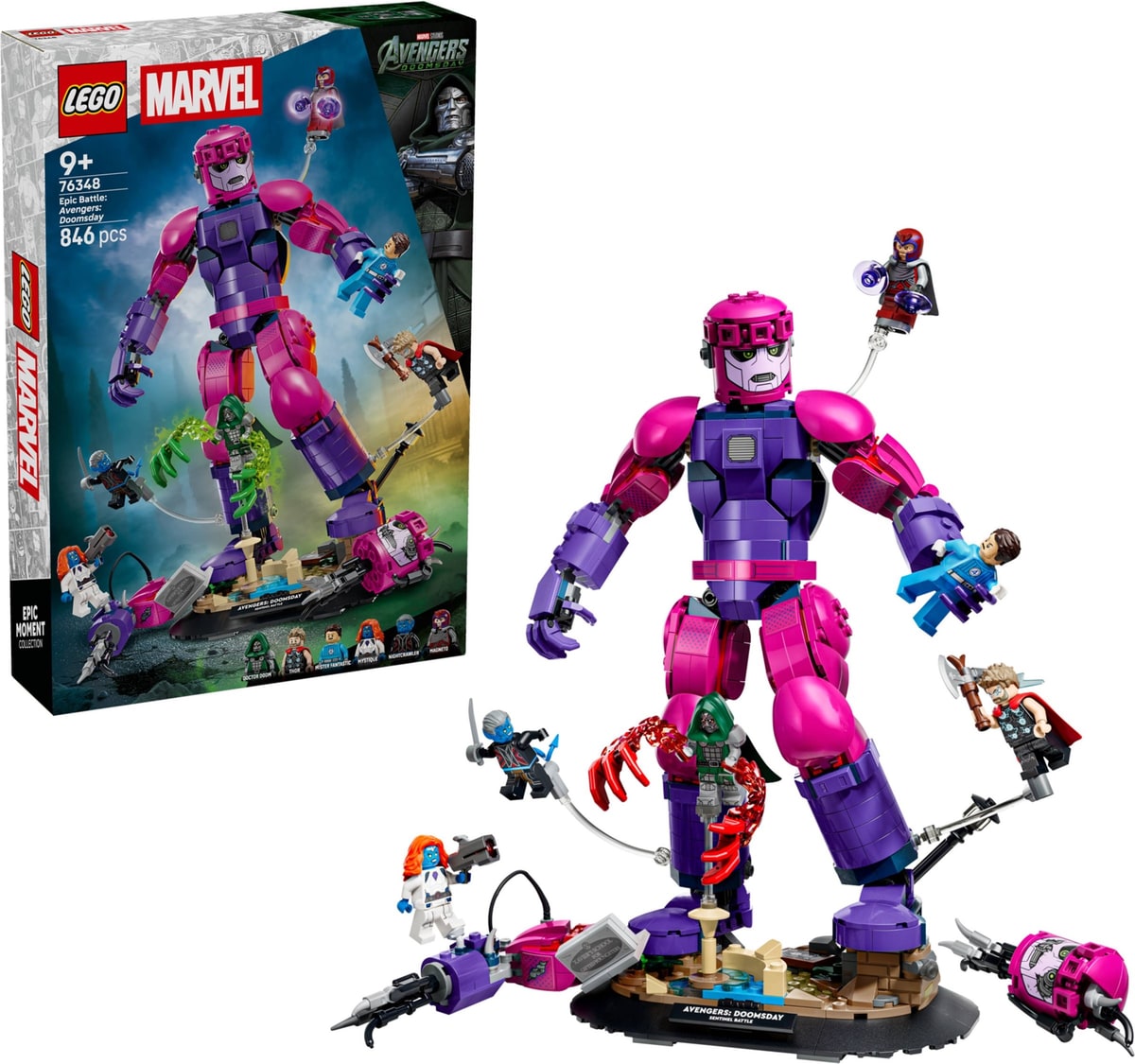 LEGO® 76348 Epicka bitwa: Avengers: Doomsday - zdjęcie 4