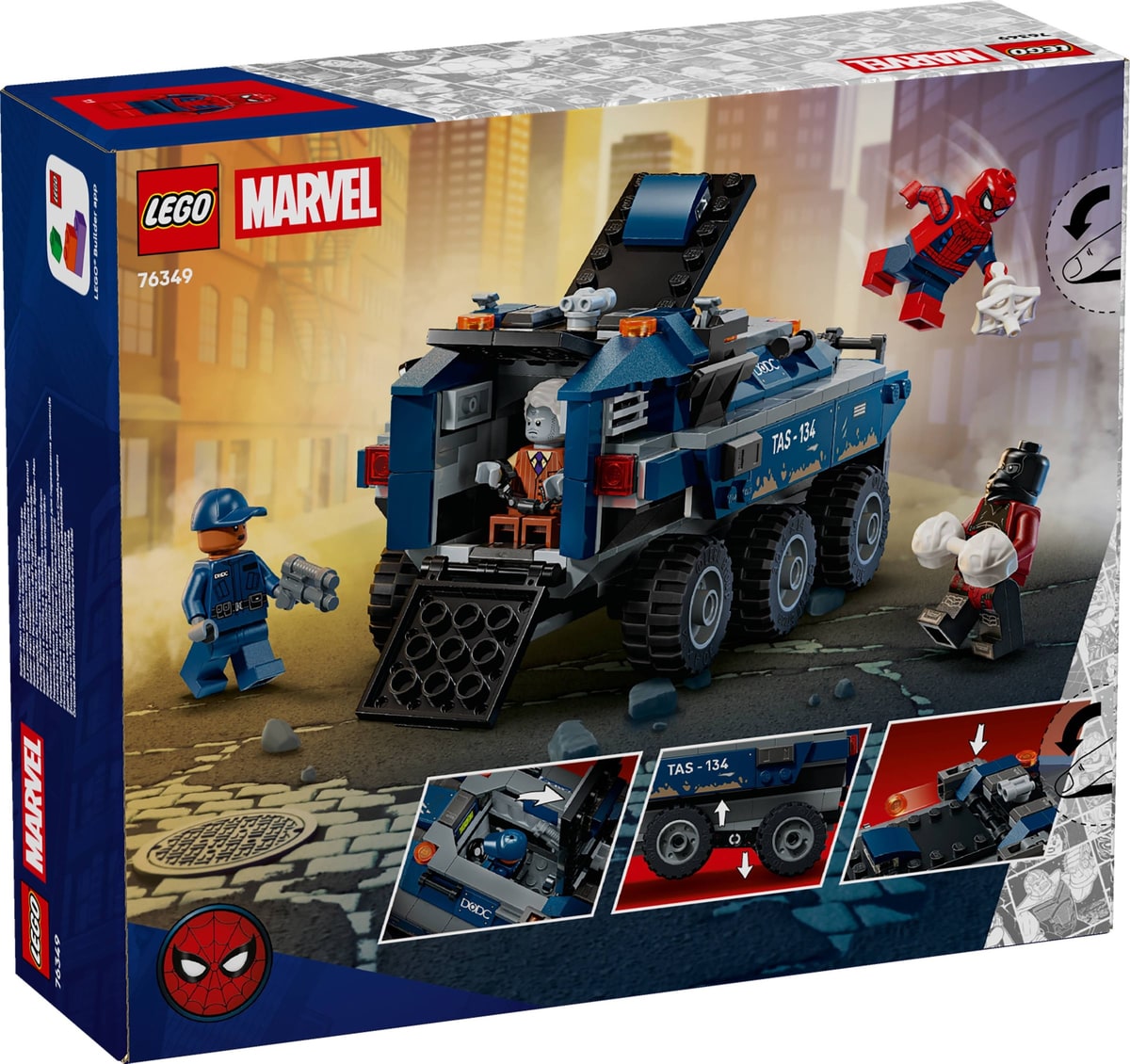 LEGO® 76349 Pościg Spider-Mana za więźniarką - zdjęcie 3
