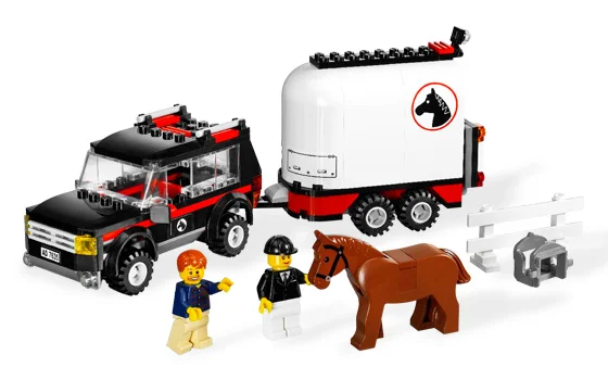 LEGO® 7635 Samochód z przyczepą na konie. Nowy - zdjęcie 2