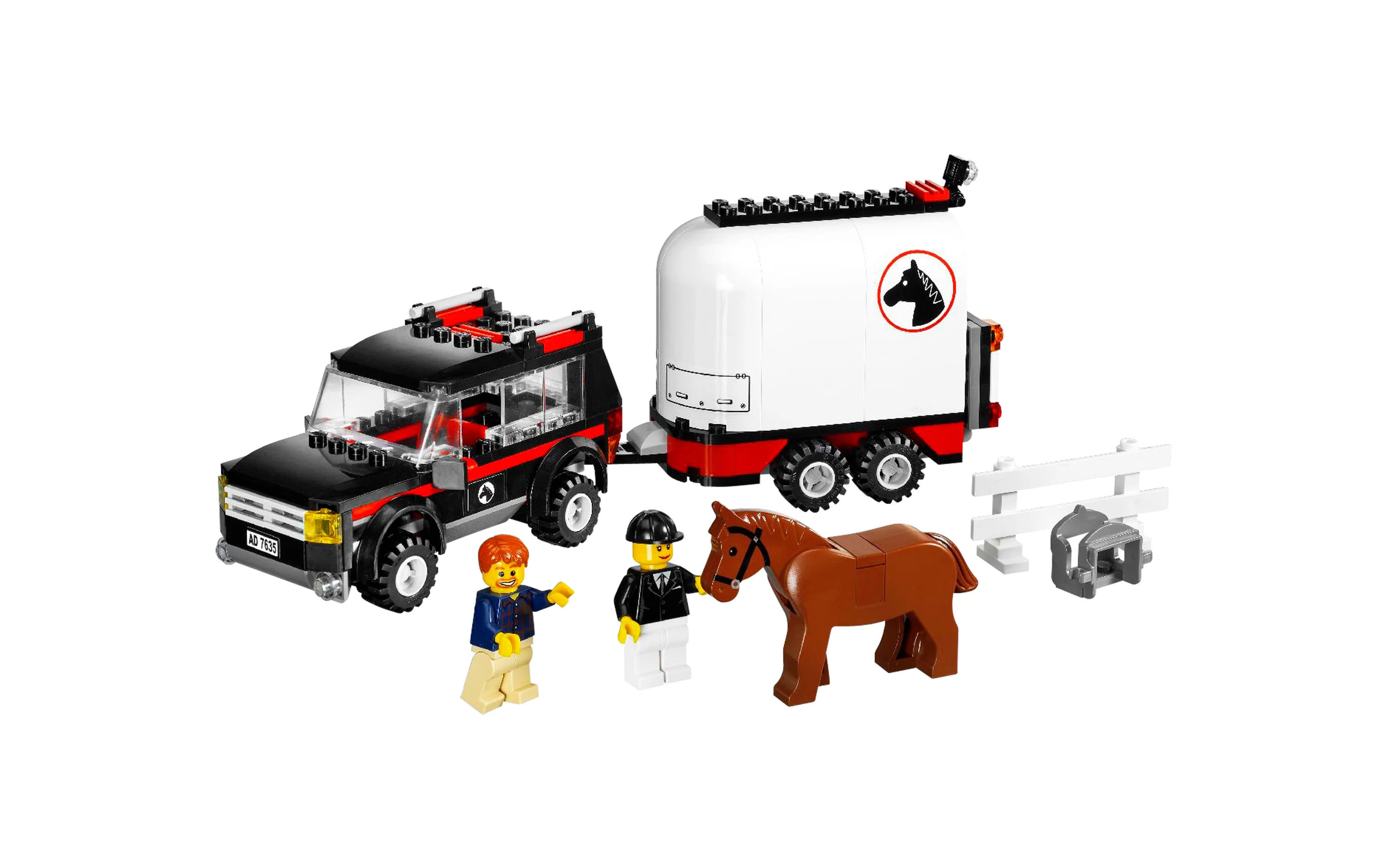 LEGO® 7635 Samochód z przyczepą na konie. Nowy - zdjęcie 7