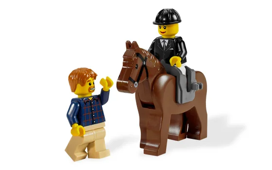 LEGO® 7635 Samochód z przyczepą na konie. Nowy - zdjęcie 9